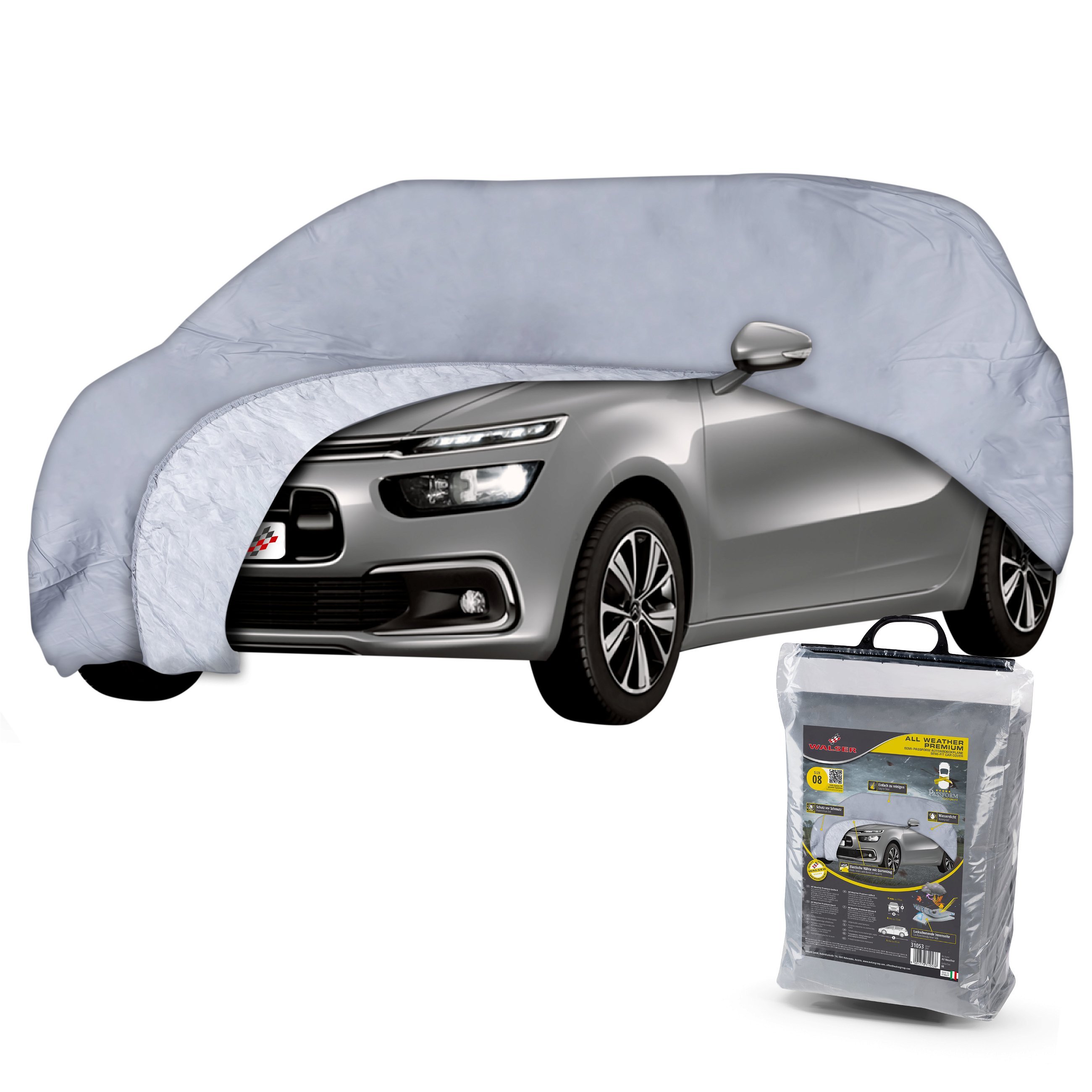 Car cover All Weather Premium size 8 grey, Covers & Garages