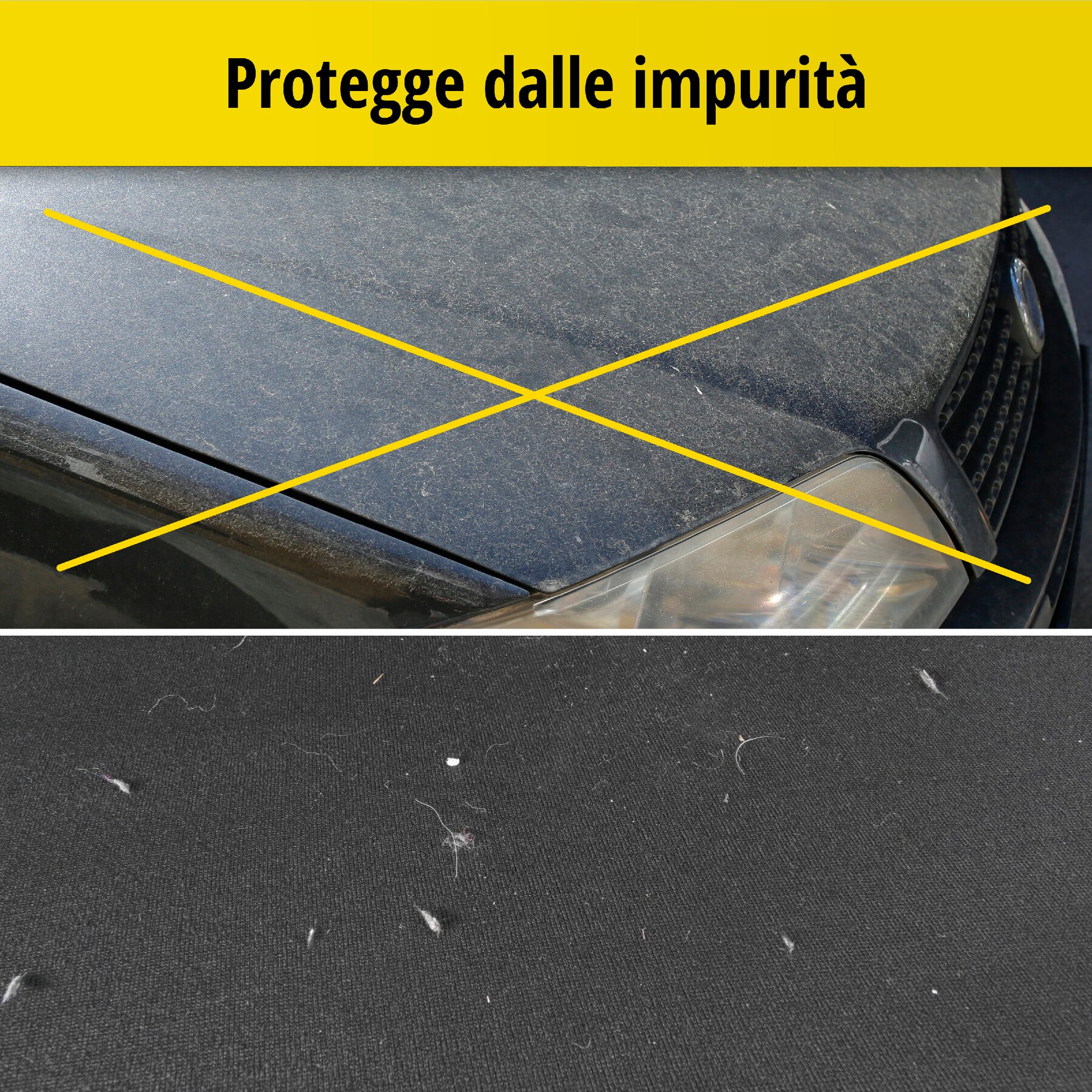 Telone protettivo Indoor Soft size 1 nero