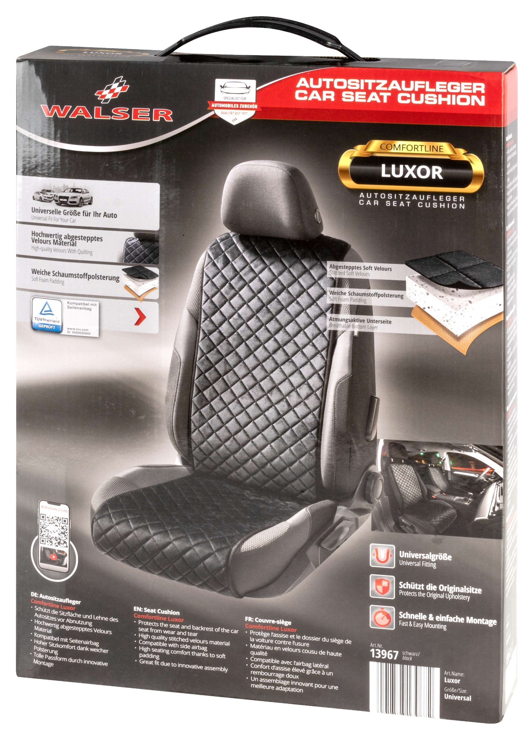 Walser Car Seat Cushions & 'Roll out' mats