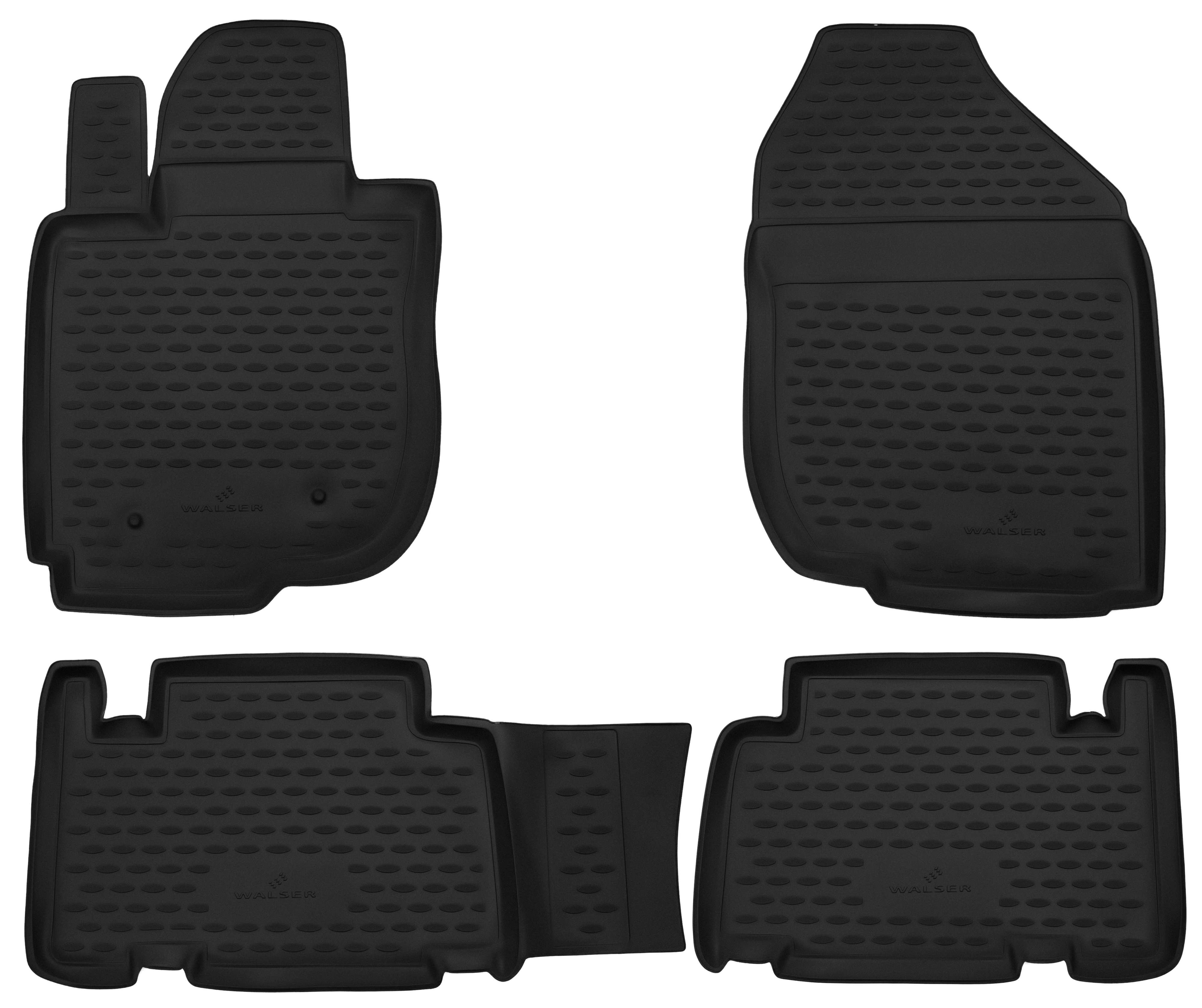 Rubberen Voetmatten XTR geschikt voor Toyota RAV 4 III (A3) 2005 - 2010