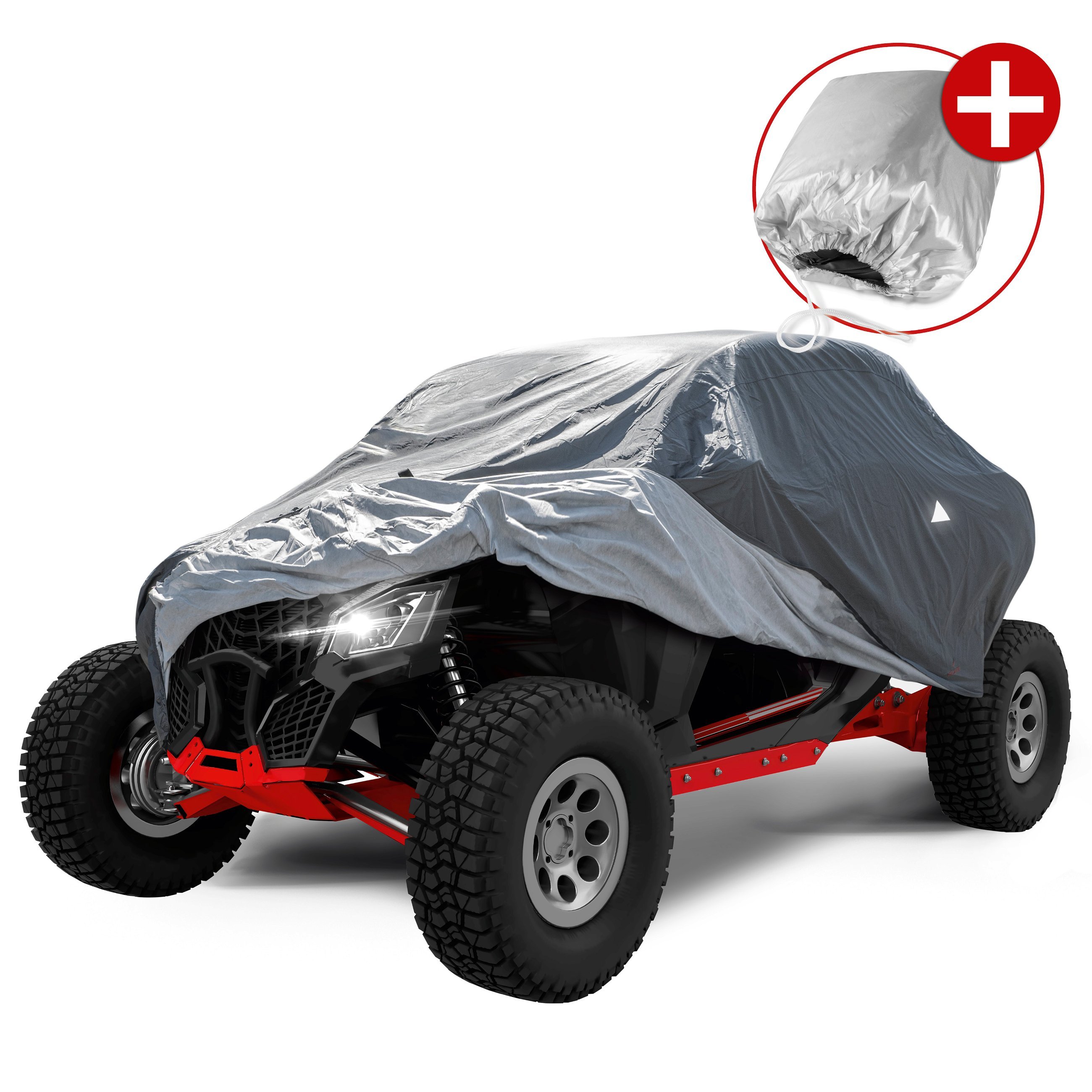 Quad Cover All Weather Plus, Cover for Off-Road Vehicles size M grey
