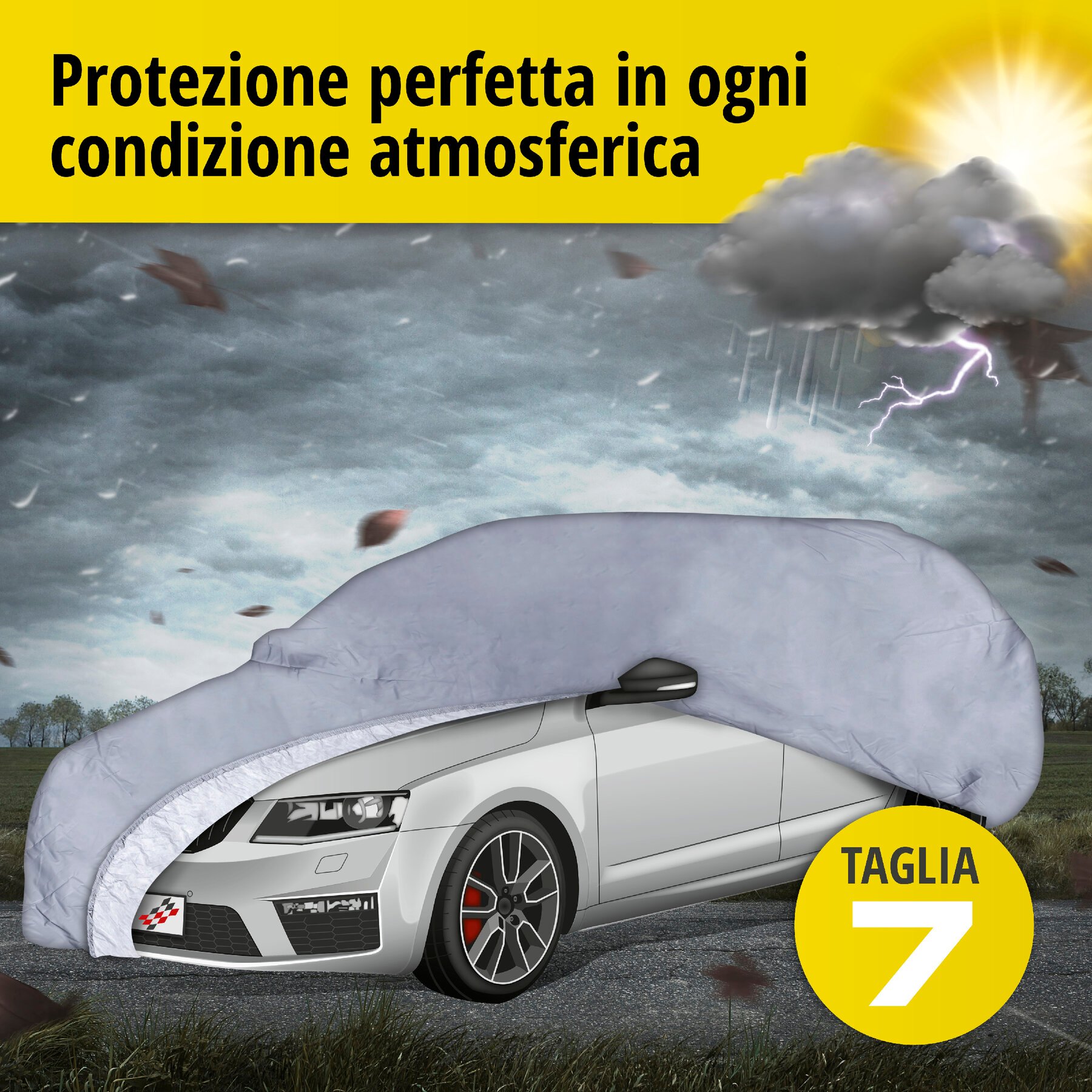 Telone protettivo All Weather Premium size 7 grigio
