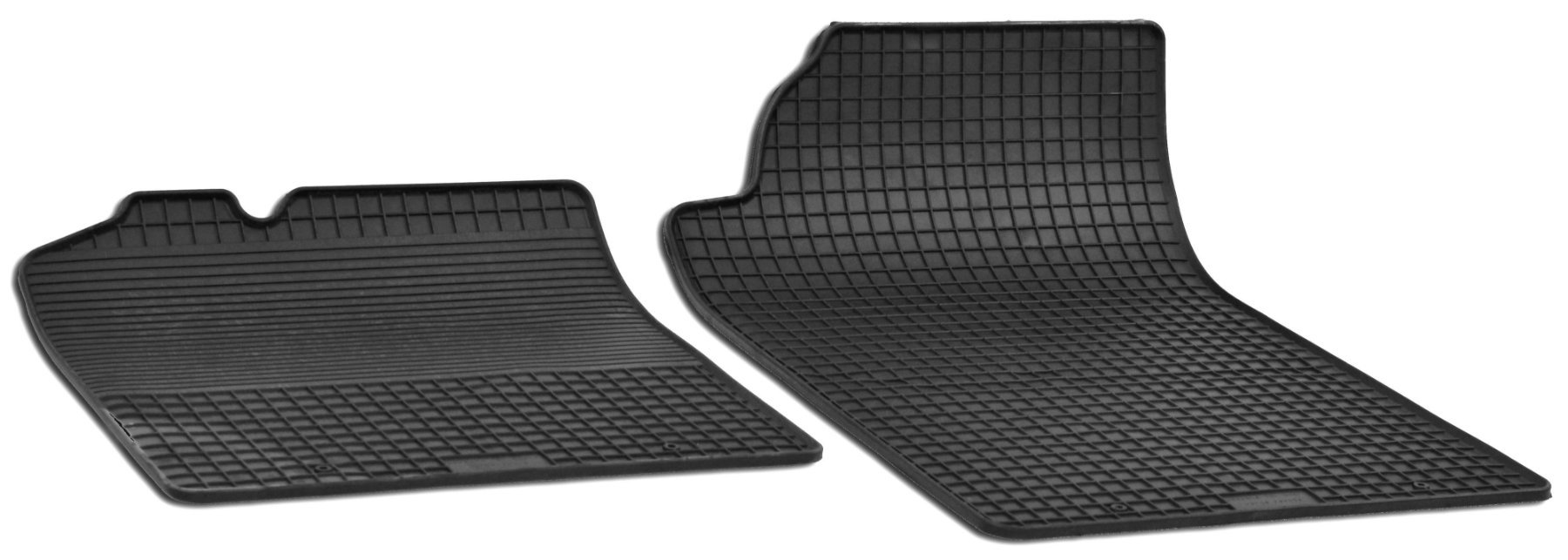DirtGuard rubberen voetmatten geschikt voor Smart Fortwo 451 Coupe/Cabrio 2010 - 2015