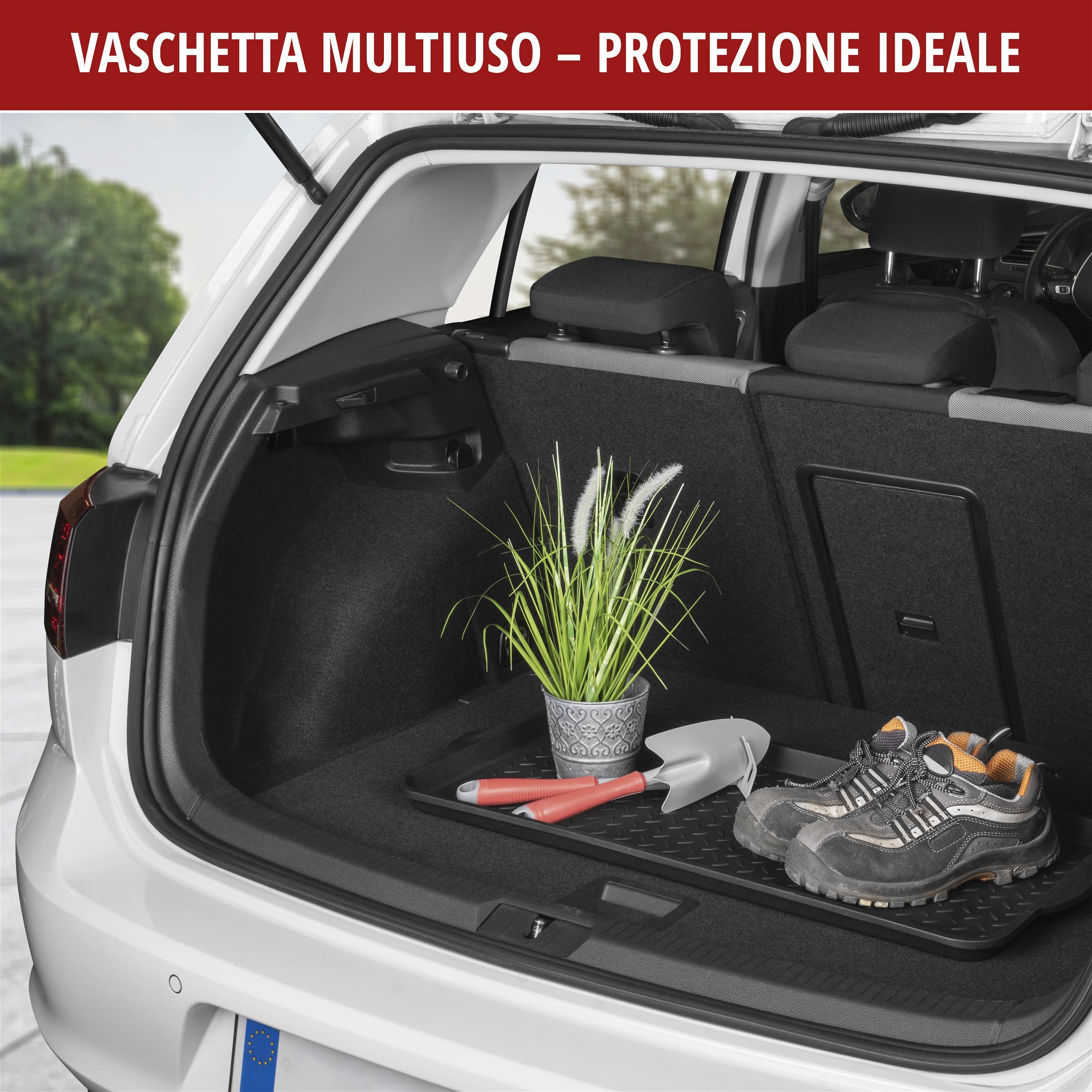 Vassoio multiuso Safetray L nero