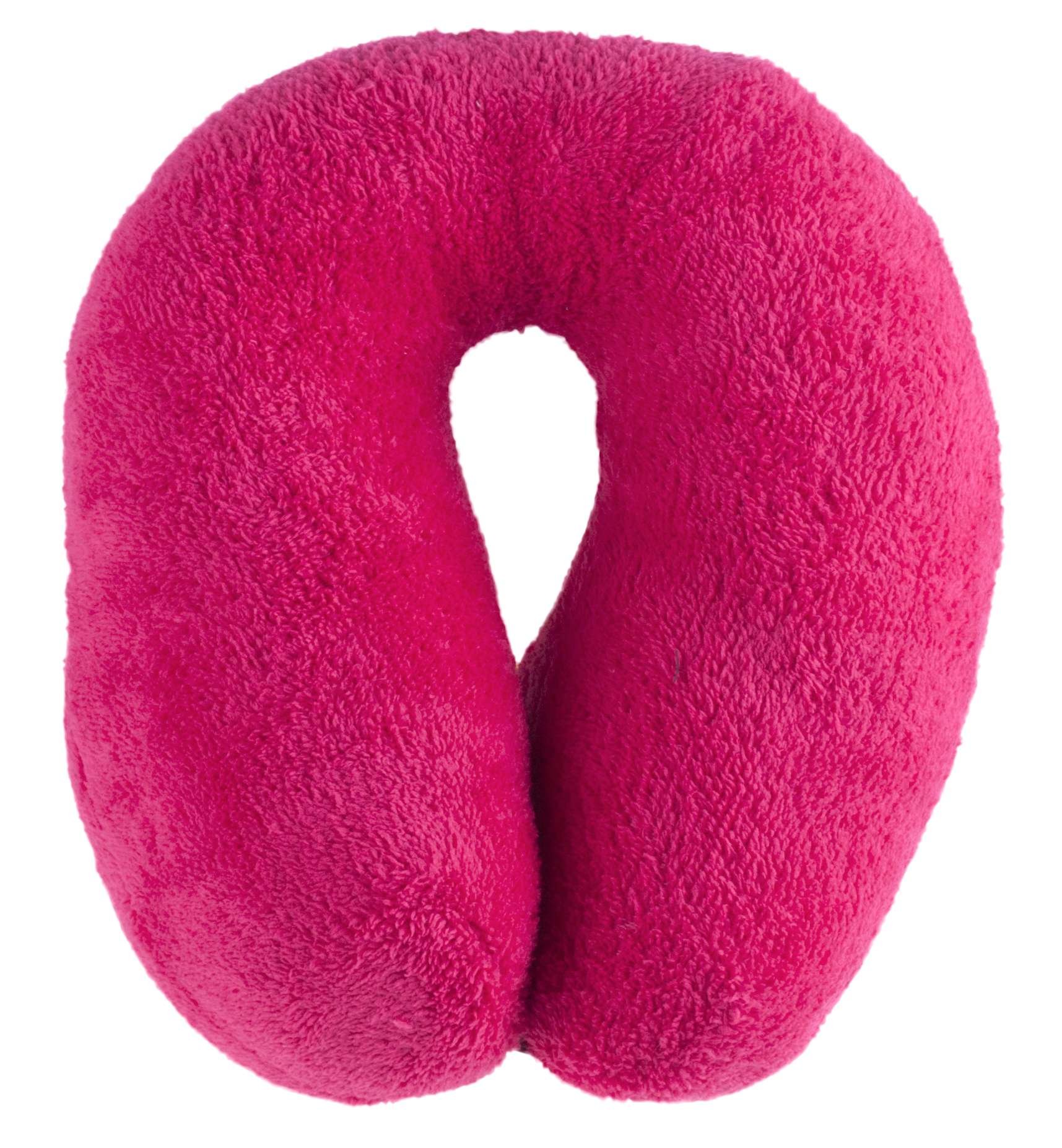 Oreiller de voyage Travelmaid bolster pour adultes en molleton doux rouge cerise