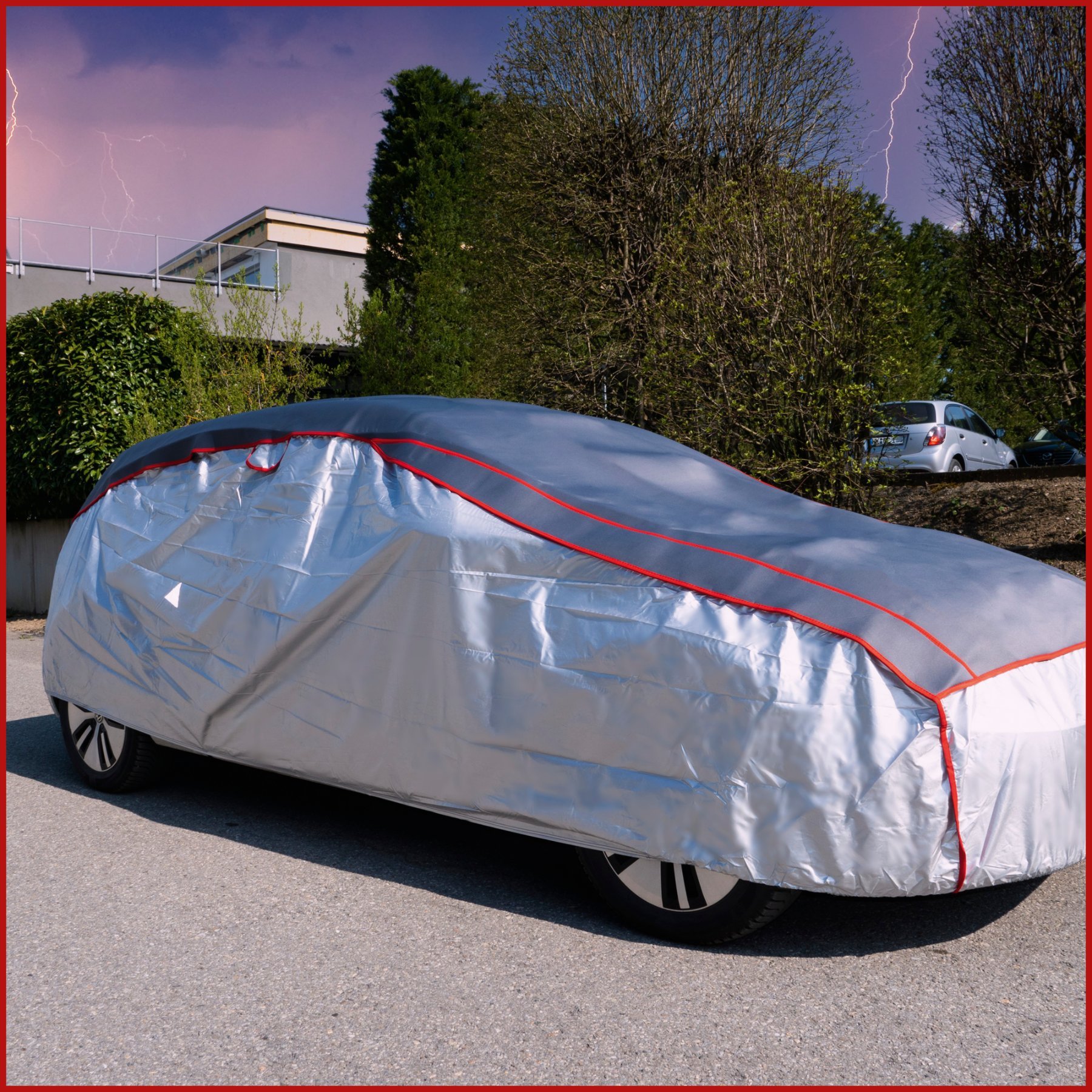 Car hail protection tarpaulin Premium Hybrid size M