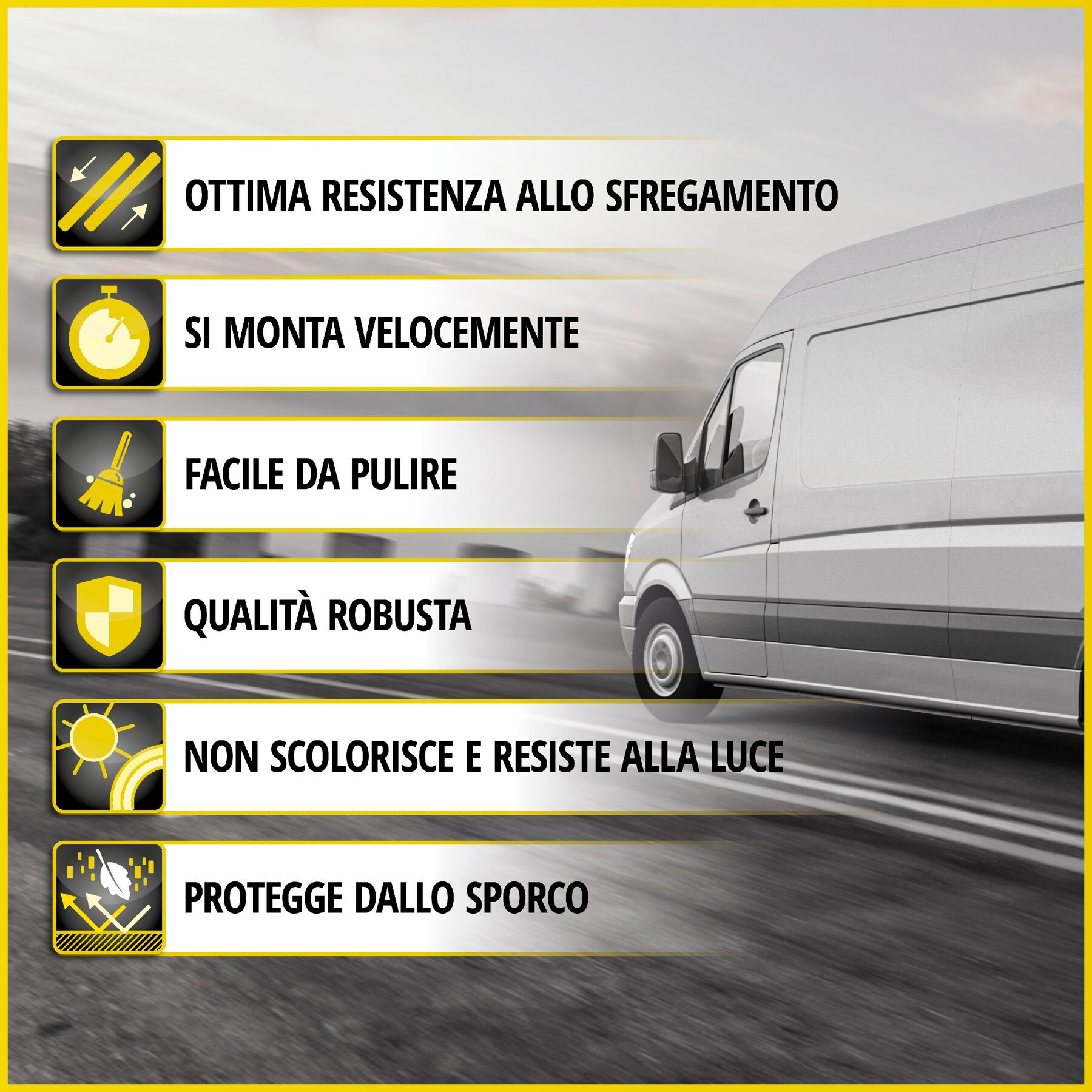 Premium Coprisedili per VW Caddy 2 posti singoli anteriori 2015- Oggi