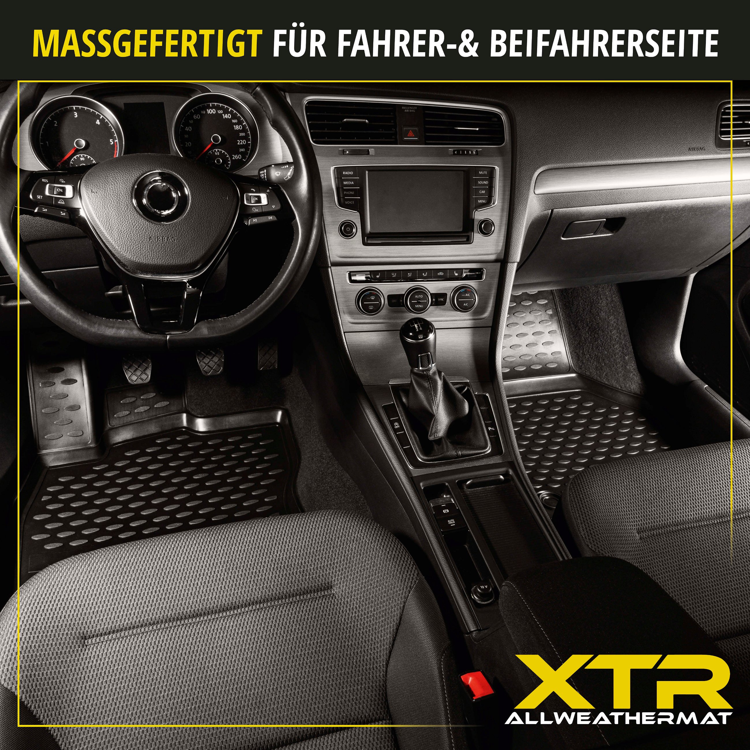 Gummimatten XTR für BMW 1 (F20) 2011 - 06/2019