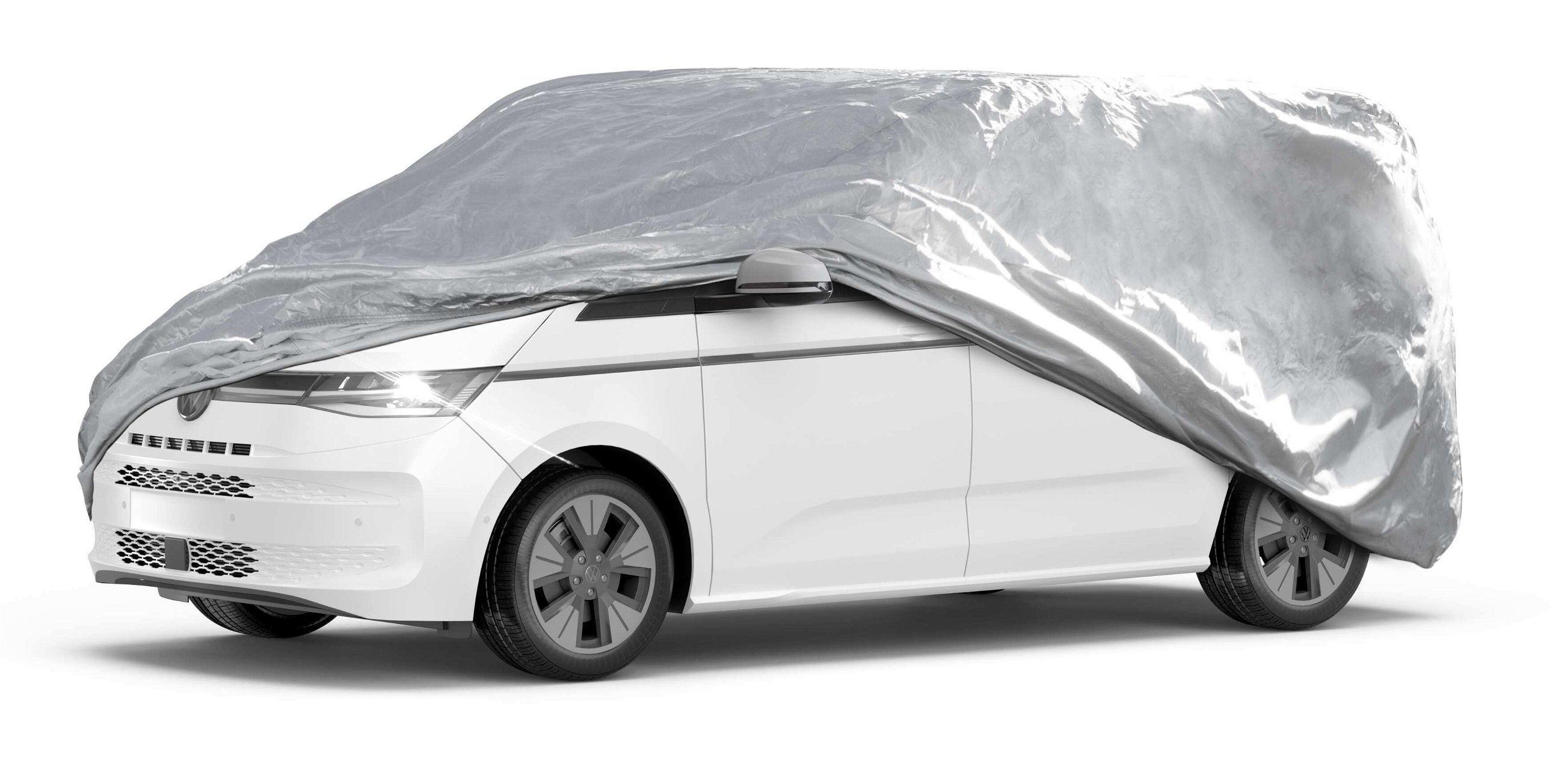 Car cover All Weather Basic, bus car cover size L silver
