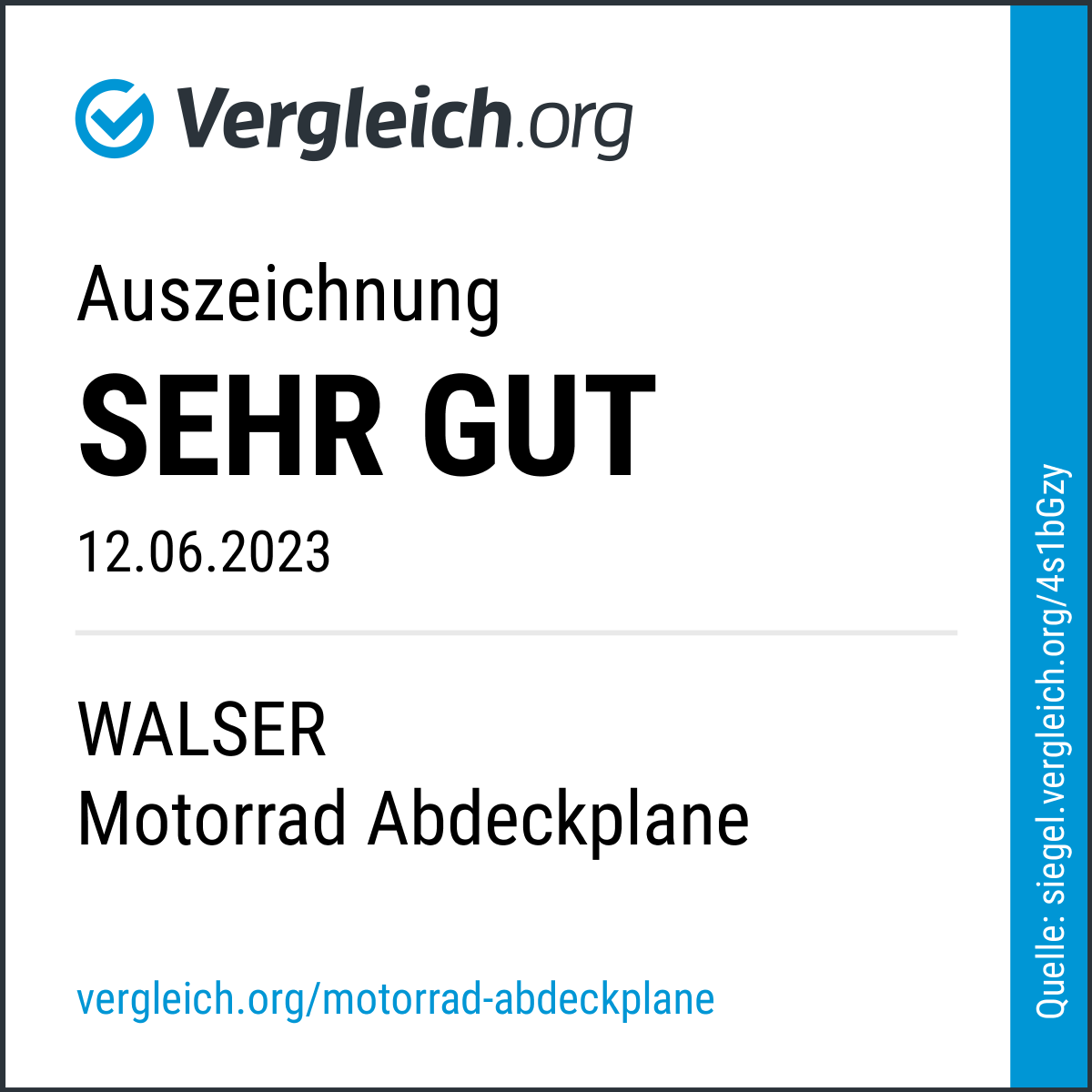 Motorrad Schutzhülle XL blau/silber