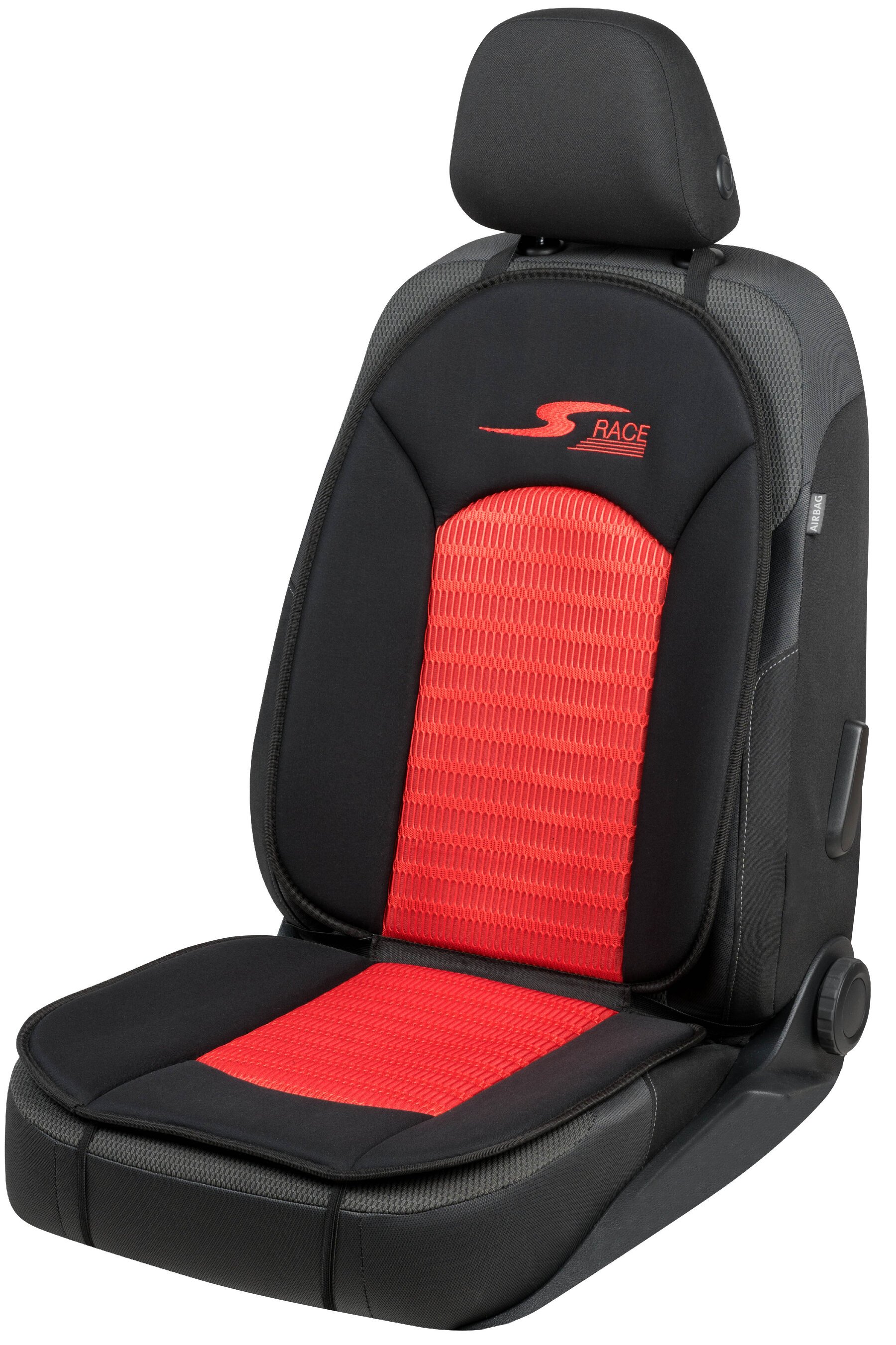 Car Seat cover S-Race red