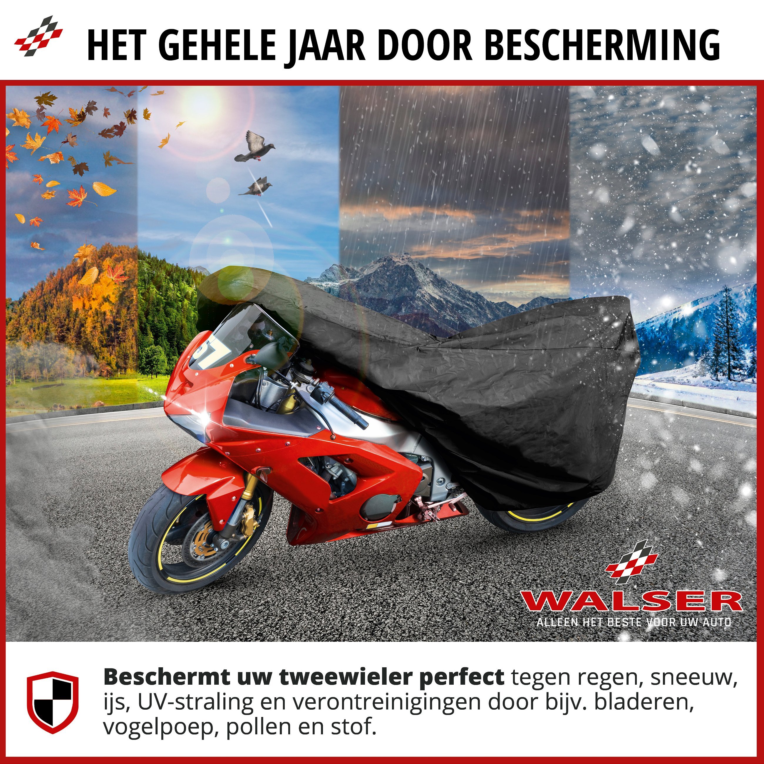 Motorfietsgarage Sport maat M, afdekzeil PVC - 215x95x120cm zwart, afdekzeil motorfiets, afdekzeil motorfiets waterdicht, afdekzeil motorfiets bescherming
