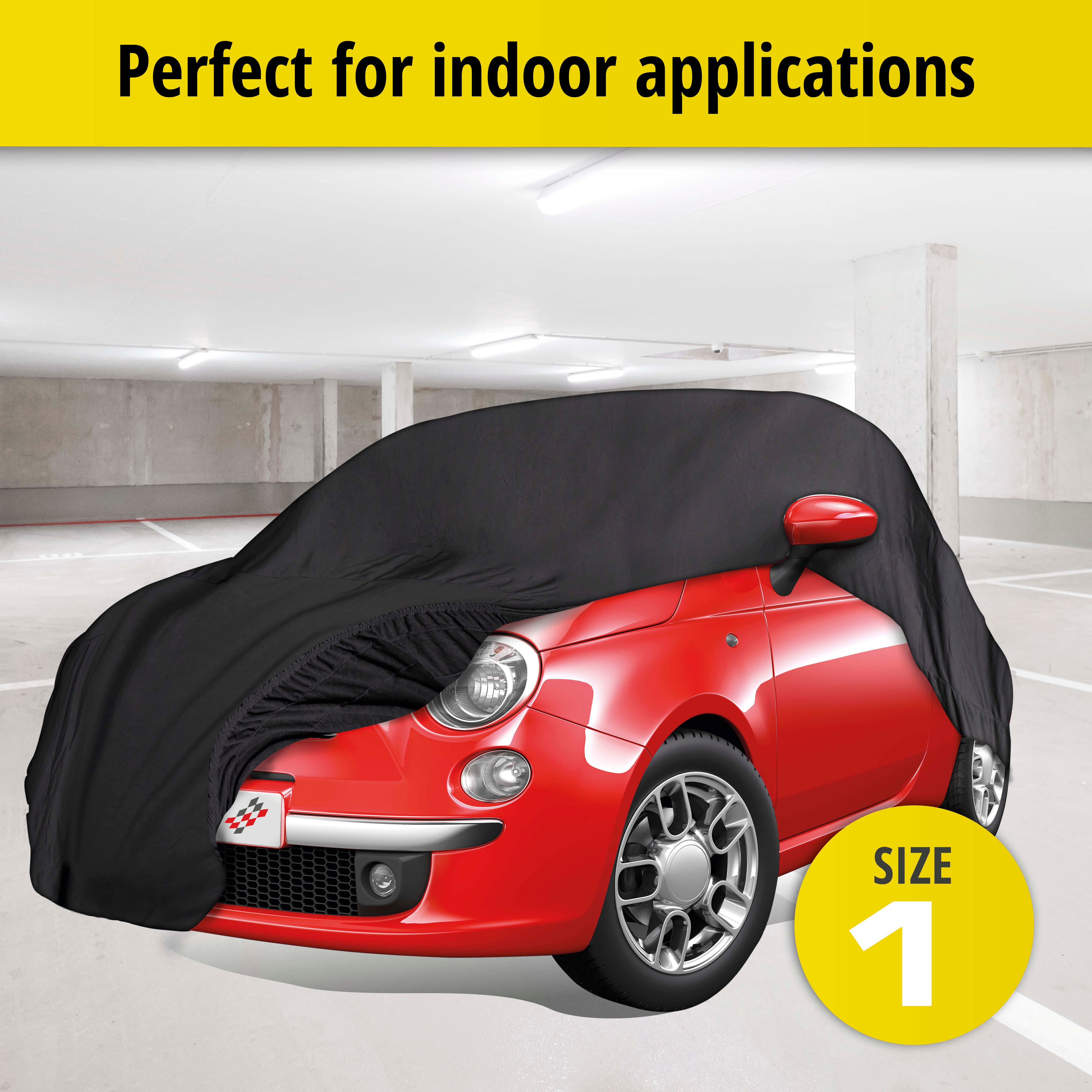 Car tarpaulin Indoor Soft size 1 black