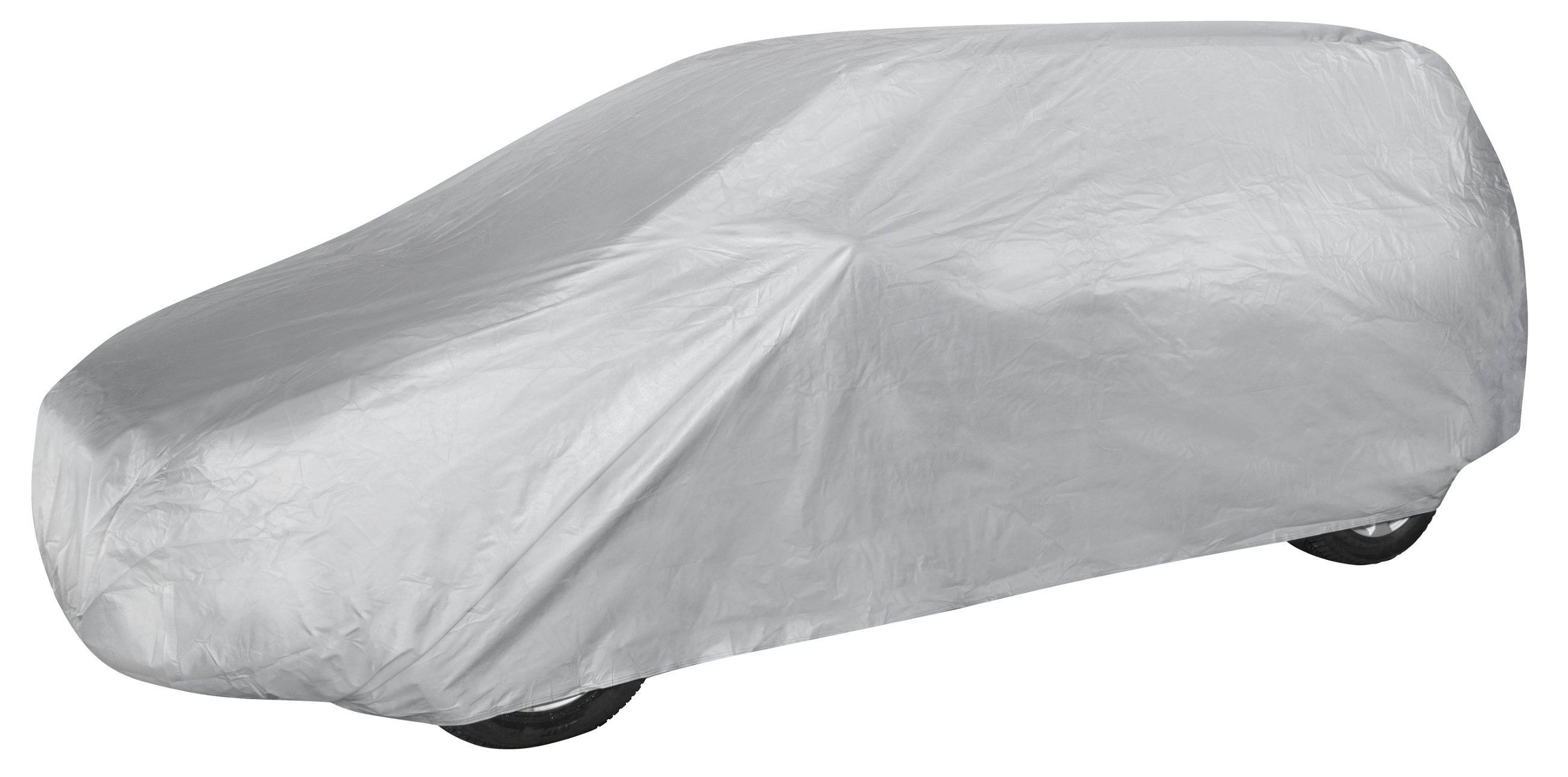 Car tarpaulin All Weather Light SUV full garage size XL light grey