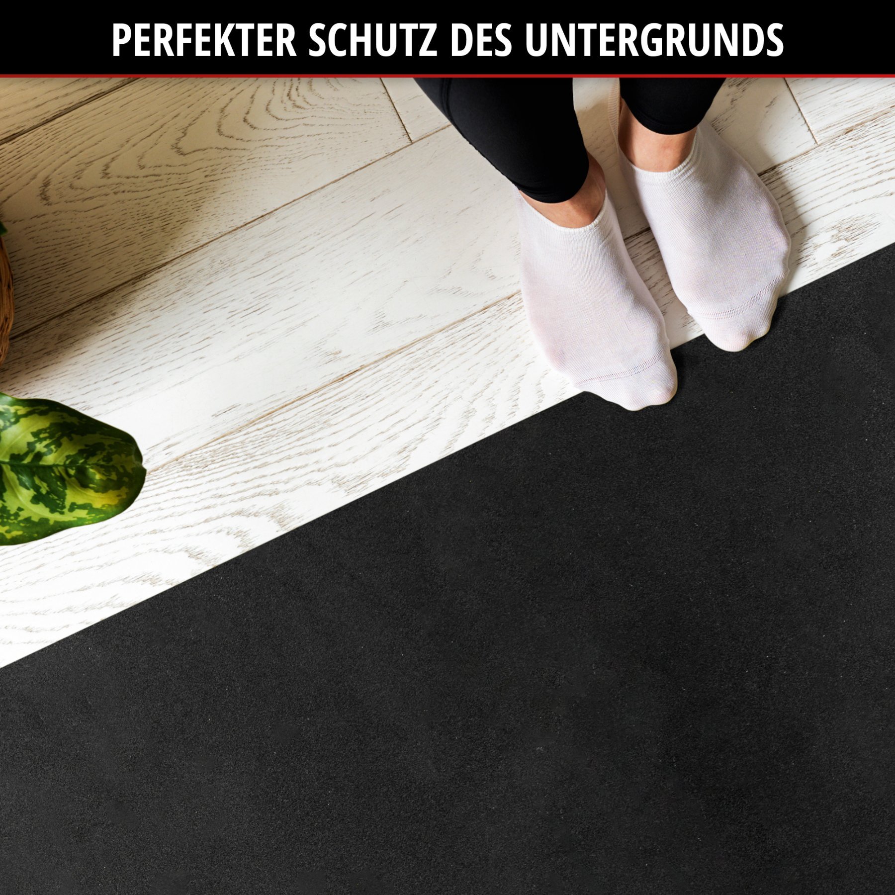 Auto-Teppich Cutty, zuschneidbare Meterware 150x100 cm schwarz