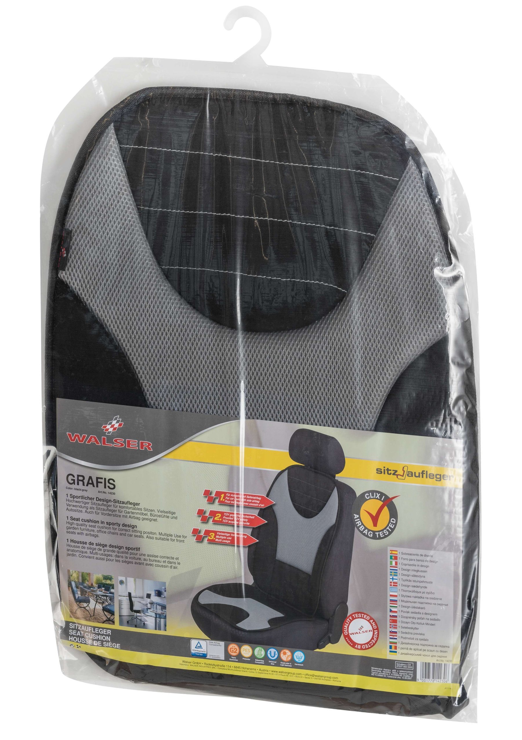 Car Seat cover Grafis grey