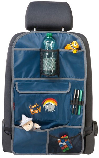 Car Seat Children Organizer Back Seat Bag Cool Boy Blue Backseat