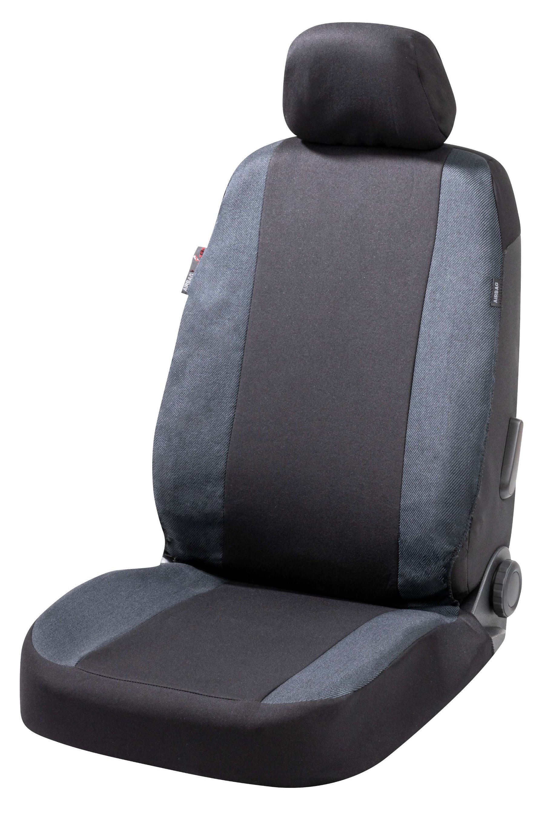 Car seat cover Lowback, car seat cover single seat, universal seat cover anthracite