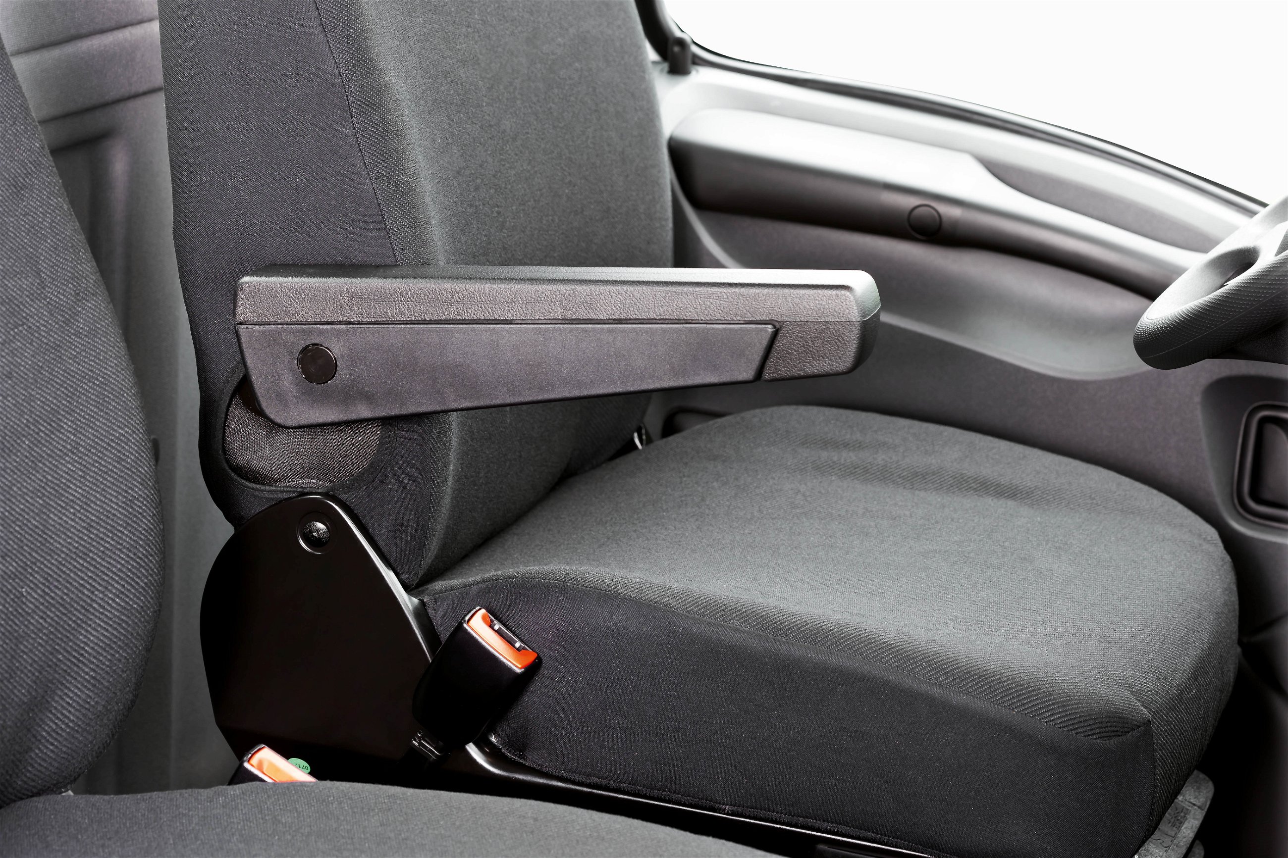 Housse de siège Transporter en tissu pour Iveco Daily IV, siège simple et double