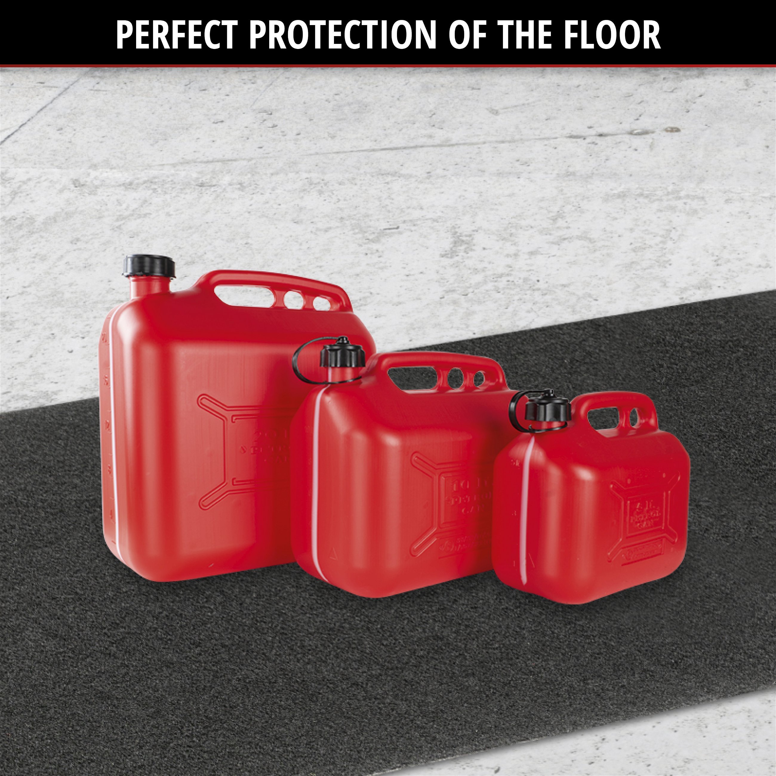 Oil collection mat Clean Max 100x200 cm black