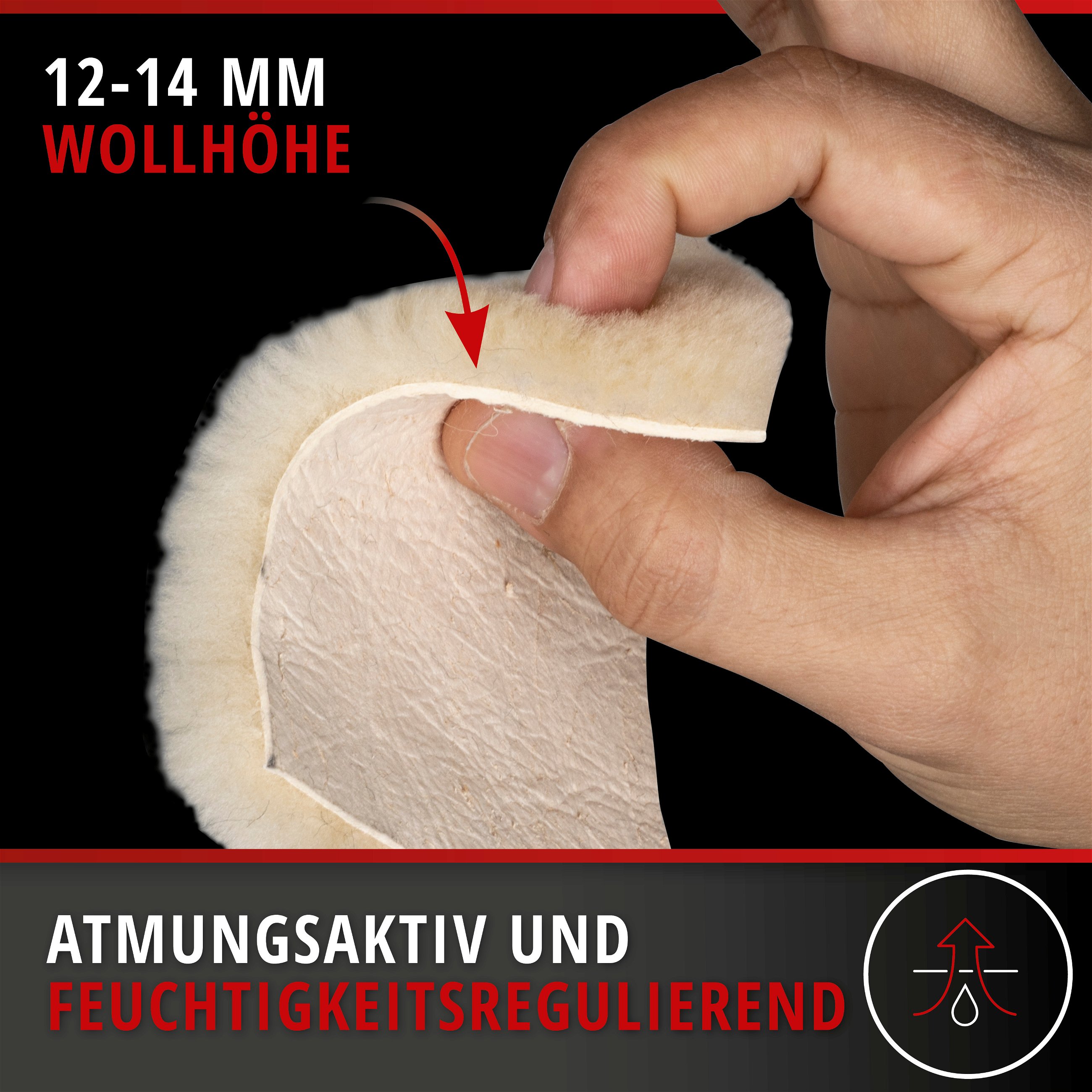 Autositzbezug Iva aus Lammfell, PKW-Schonbezug Einzelsitz, ZIPP-IT Lammfellbezug mit Reißverschluss beige