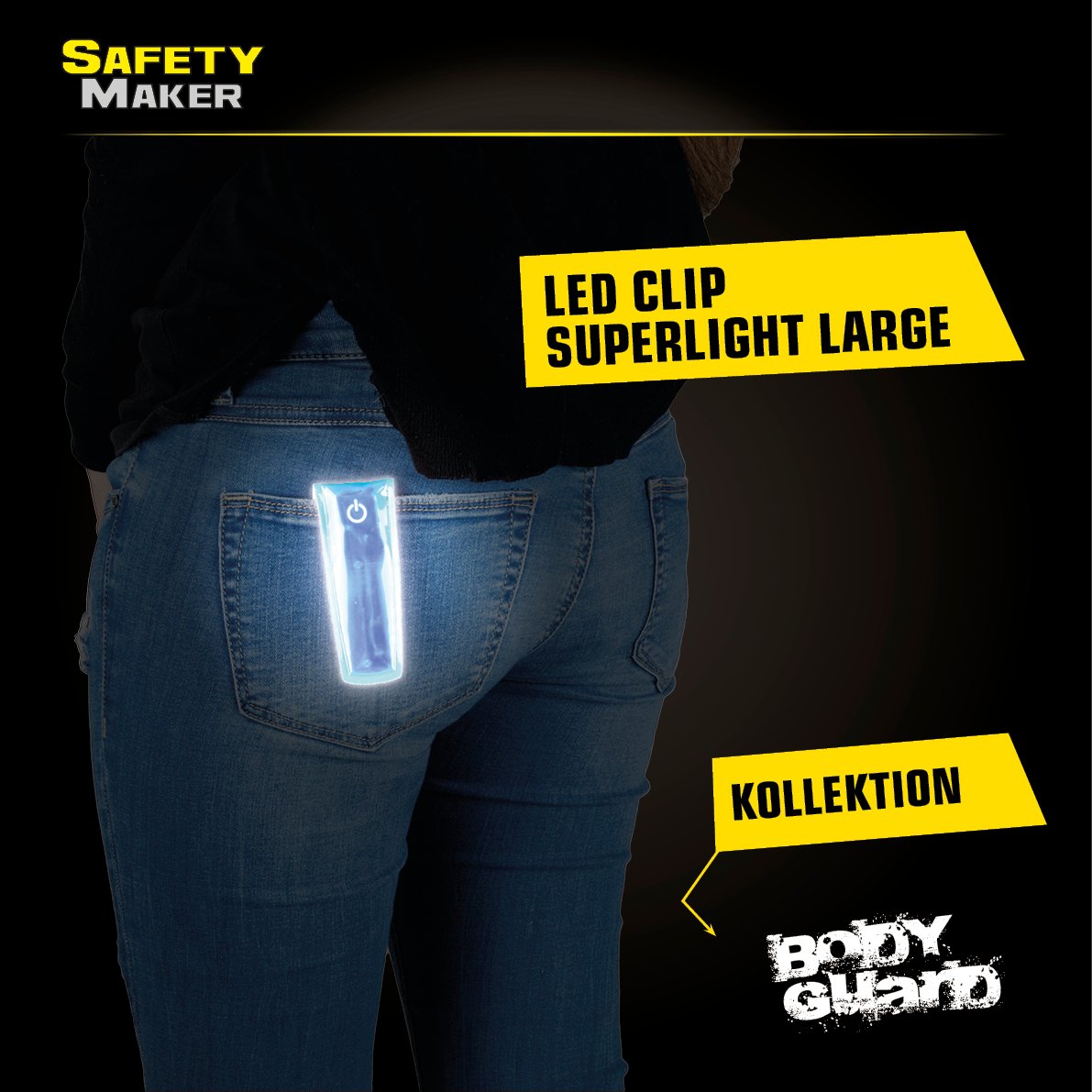 Multilight XL, LED-Clip blau