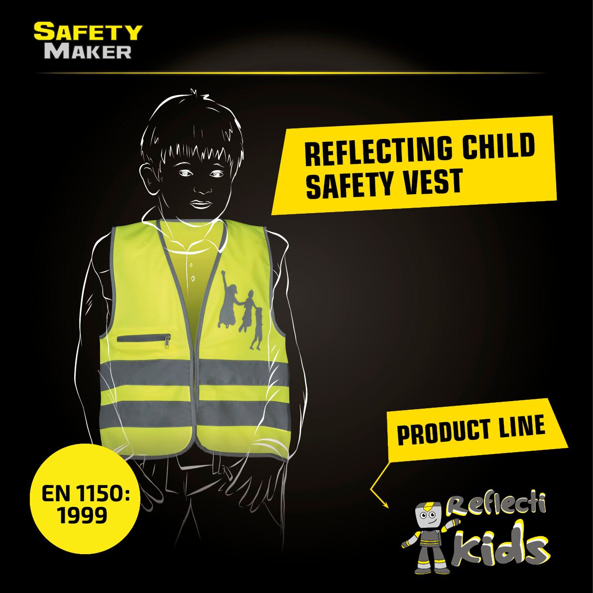 safety vest 3-6 years Jumping Kids