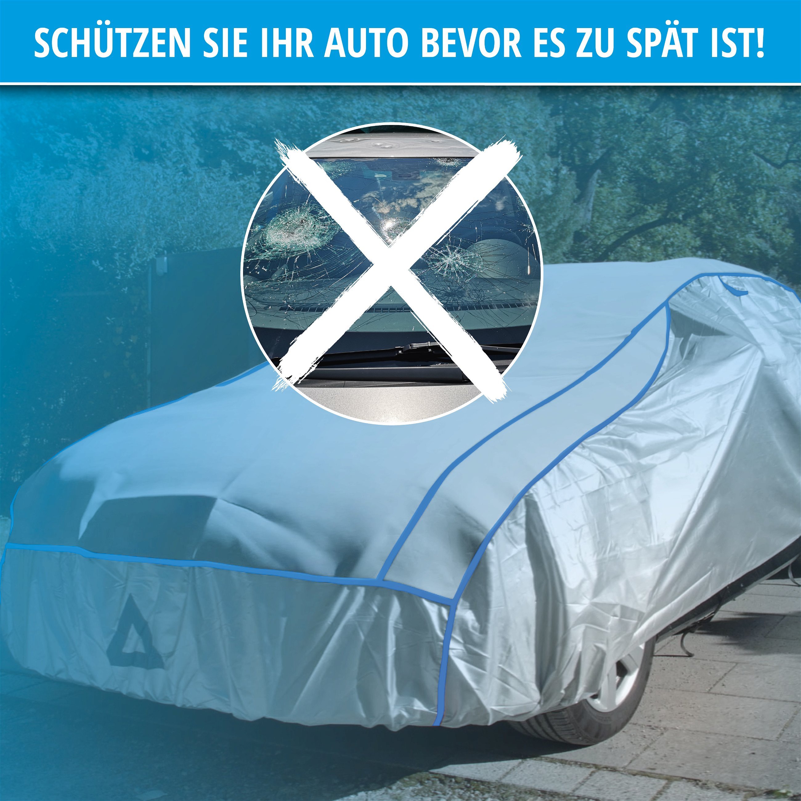 Hagelschutzabdeckung Comfort Protect PKW M 425x162x117cm