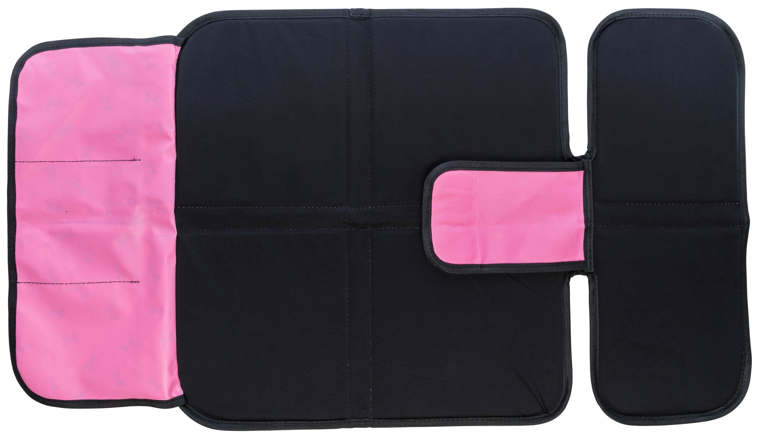 Child seat pad Ballet Doll, protective pad child seat grey/pink