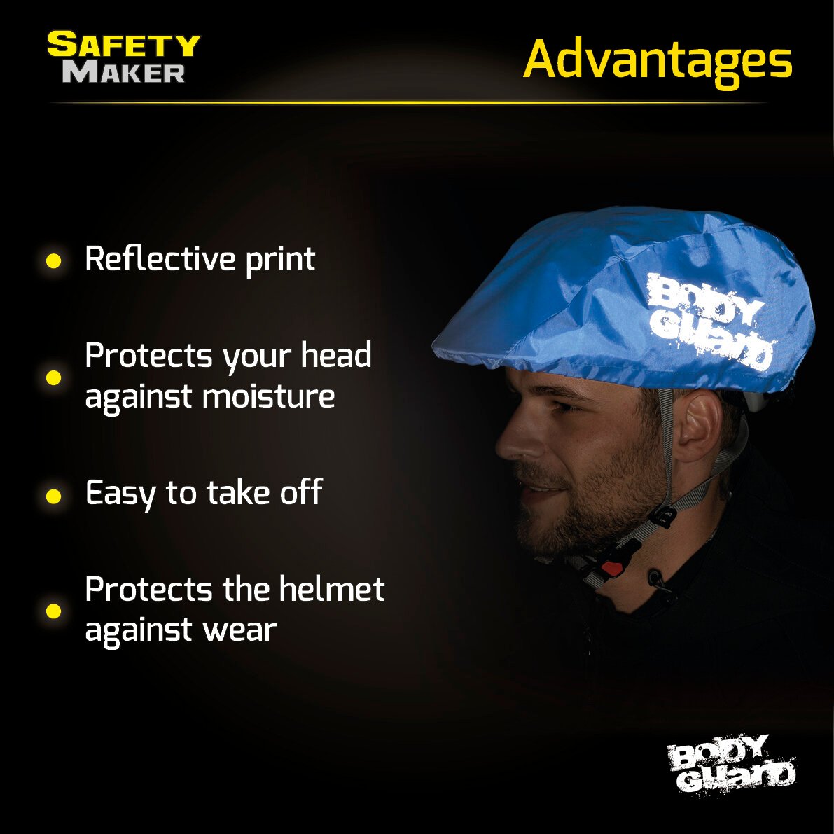 Helmet cover blue