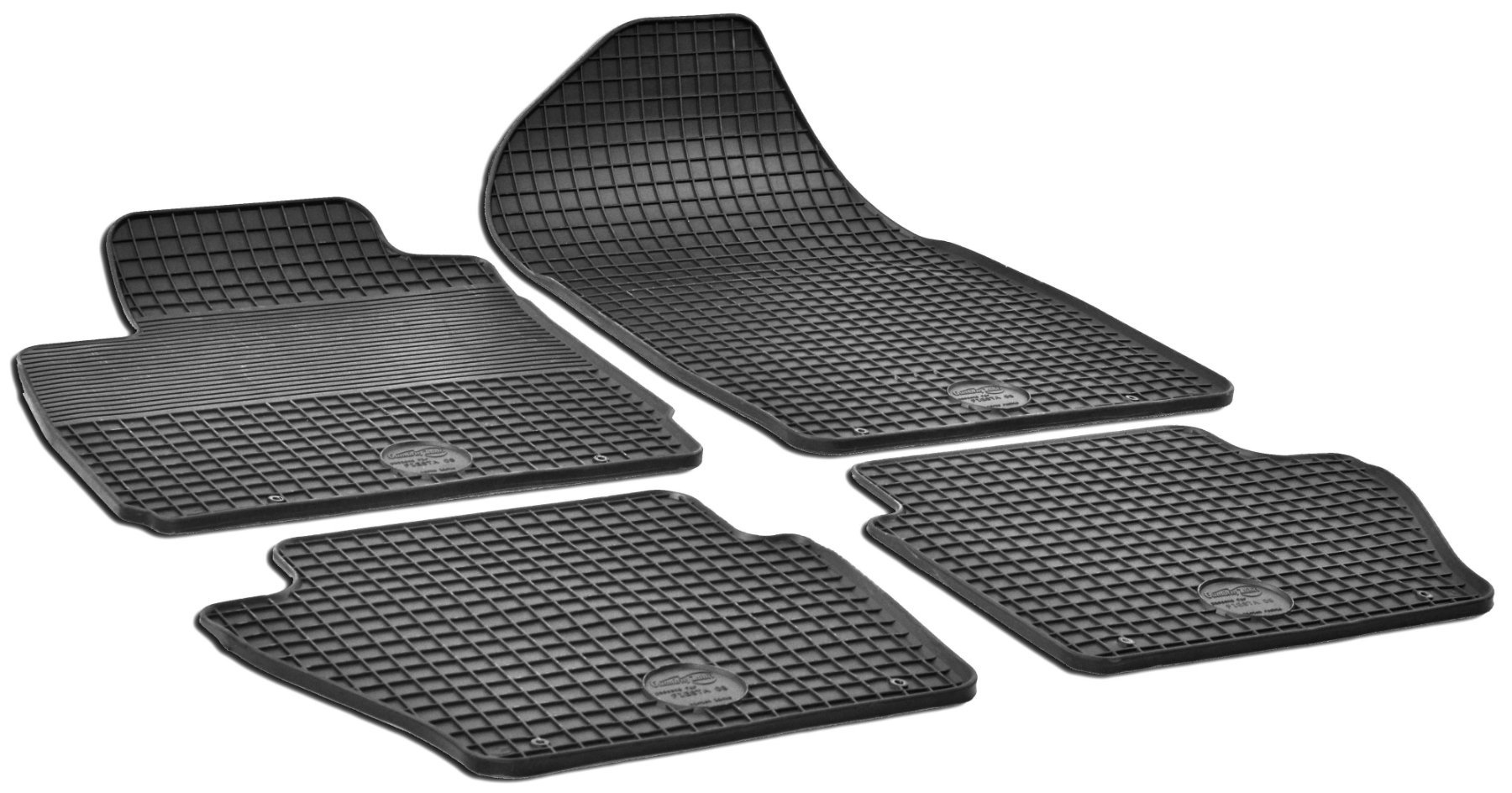 RubberLine rubberen voetmatten geschikt voor Ford Fiesta VI (CB1, CCN) 06/2008-Vandaag