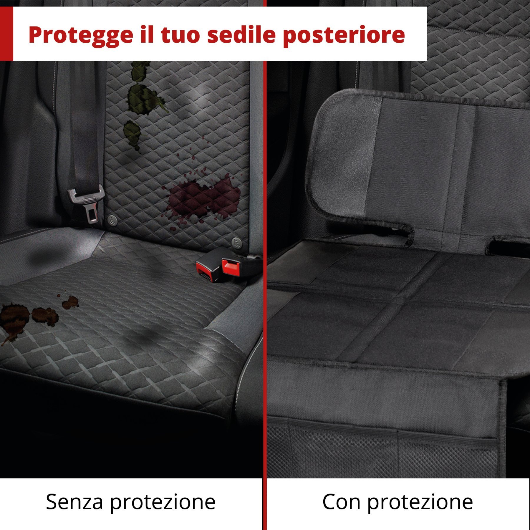 Cuscino per seggiolino George Premium, cuscinetto protettivo per bambini nero