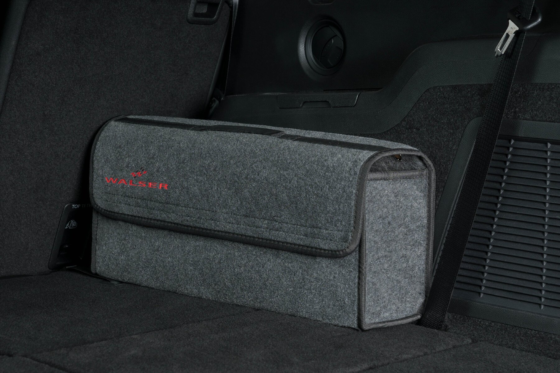 Kofferraumtasche Toolbag Größe XXL, Auto-Aufbewahrungstasche grau 57x16x21 cm