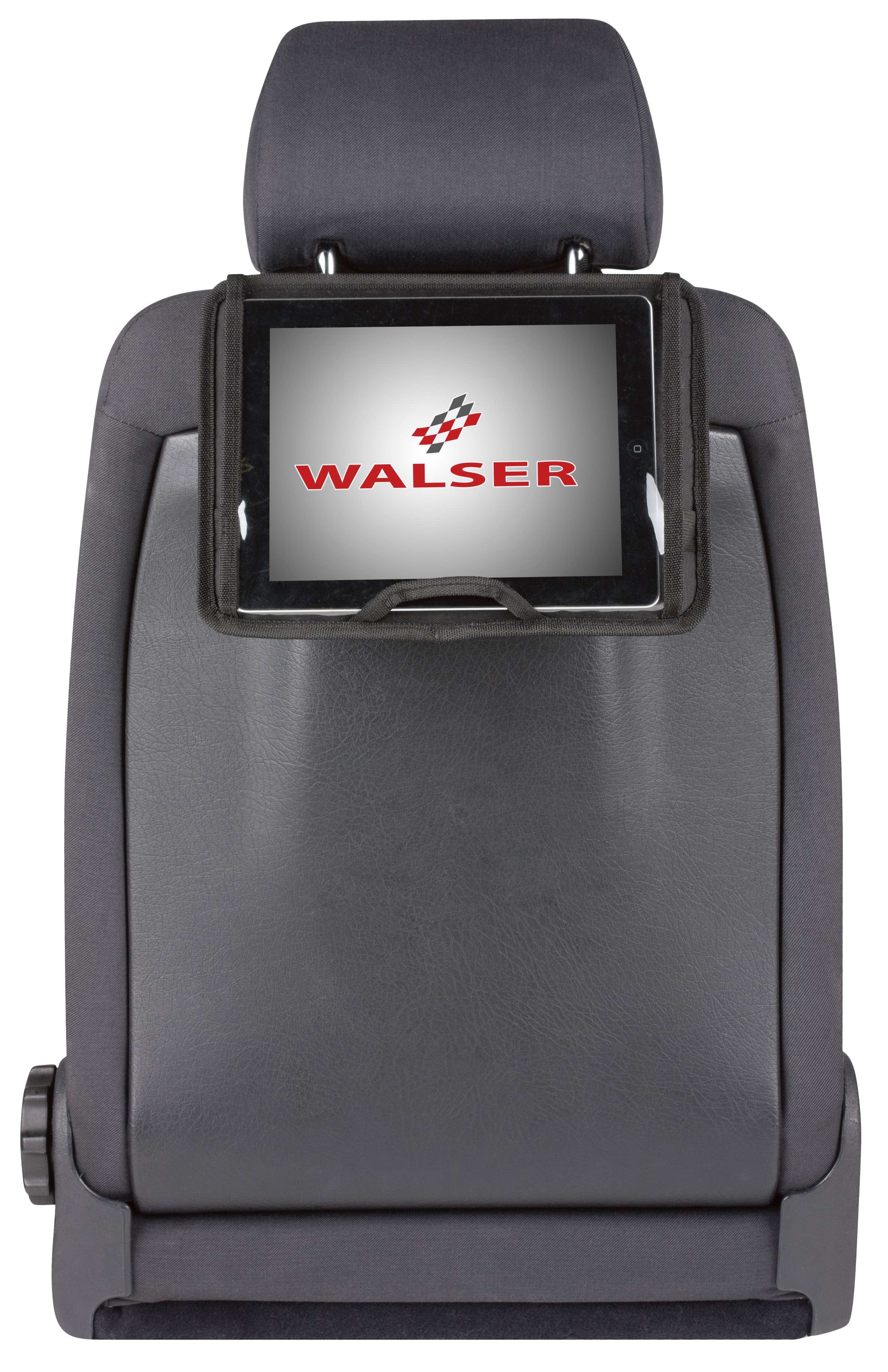 26145 WALSER Kopfstützen Tablet Halter High Road schwarz Art.Nr.