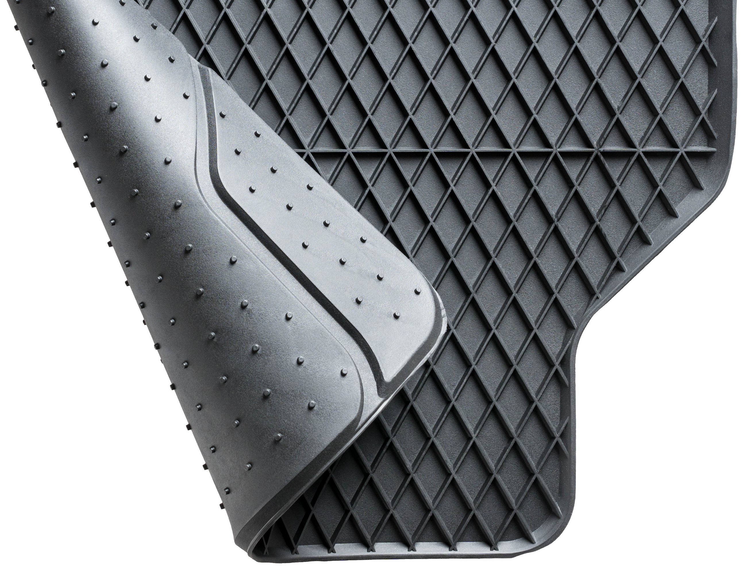 Rubber mats for Robust front mats black