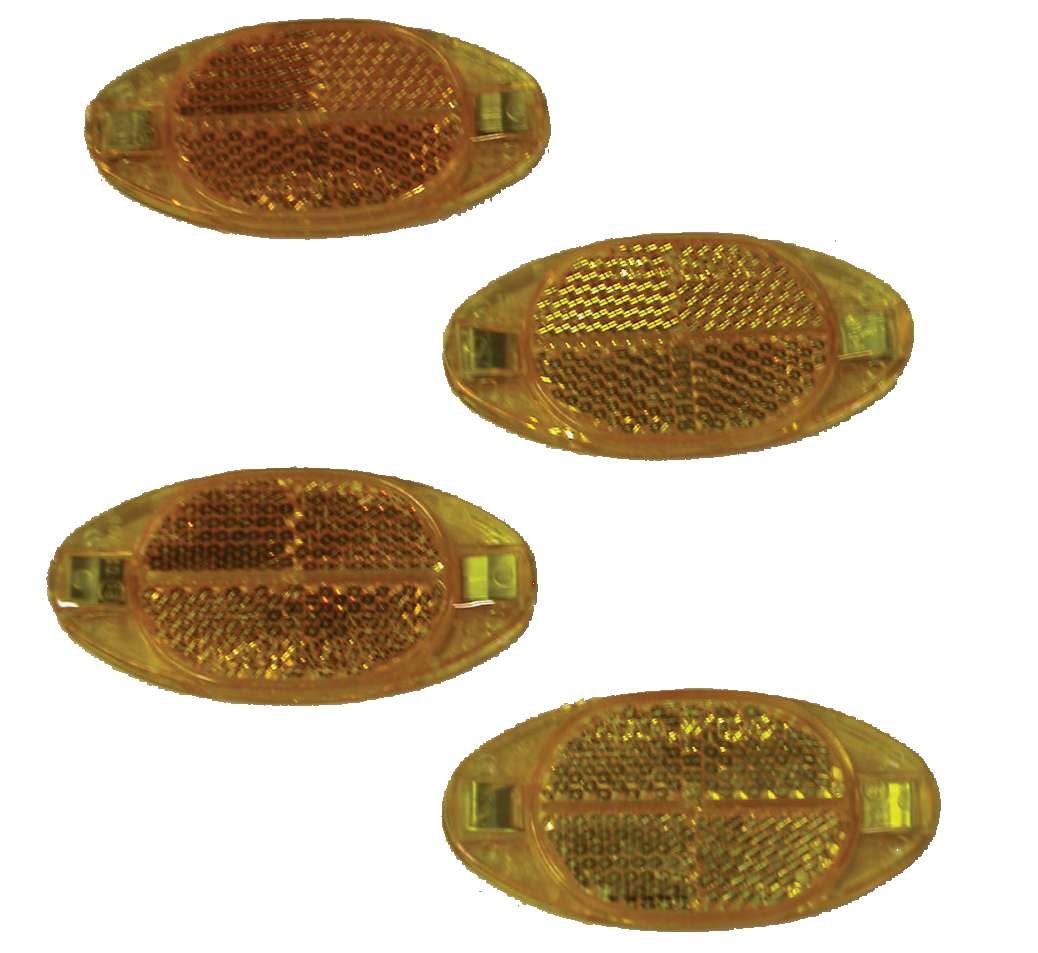 Spoke reflectors 4 pieces