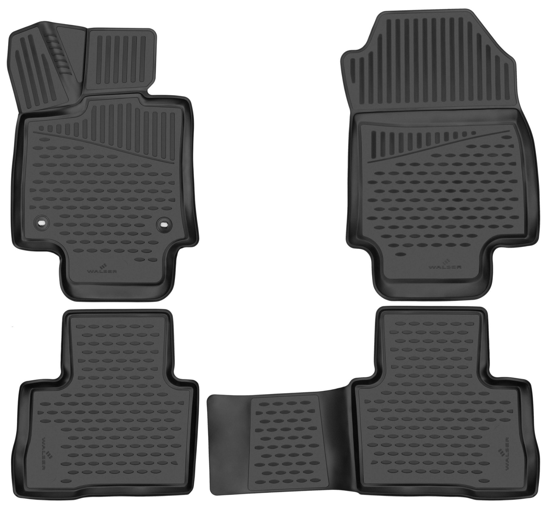 Tapis en caoutchouc XTR pour Toyota RAV 4 V 12/2018-Auj., Hybrid