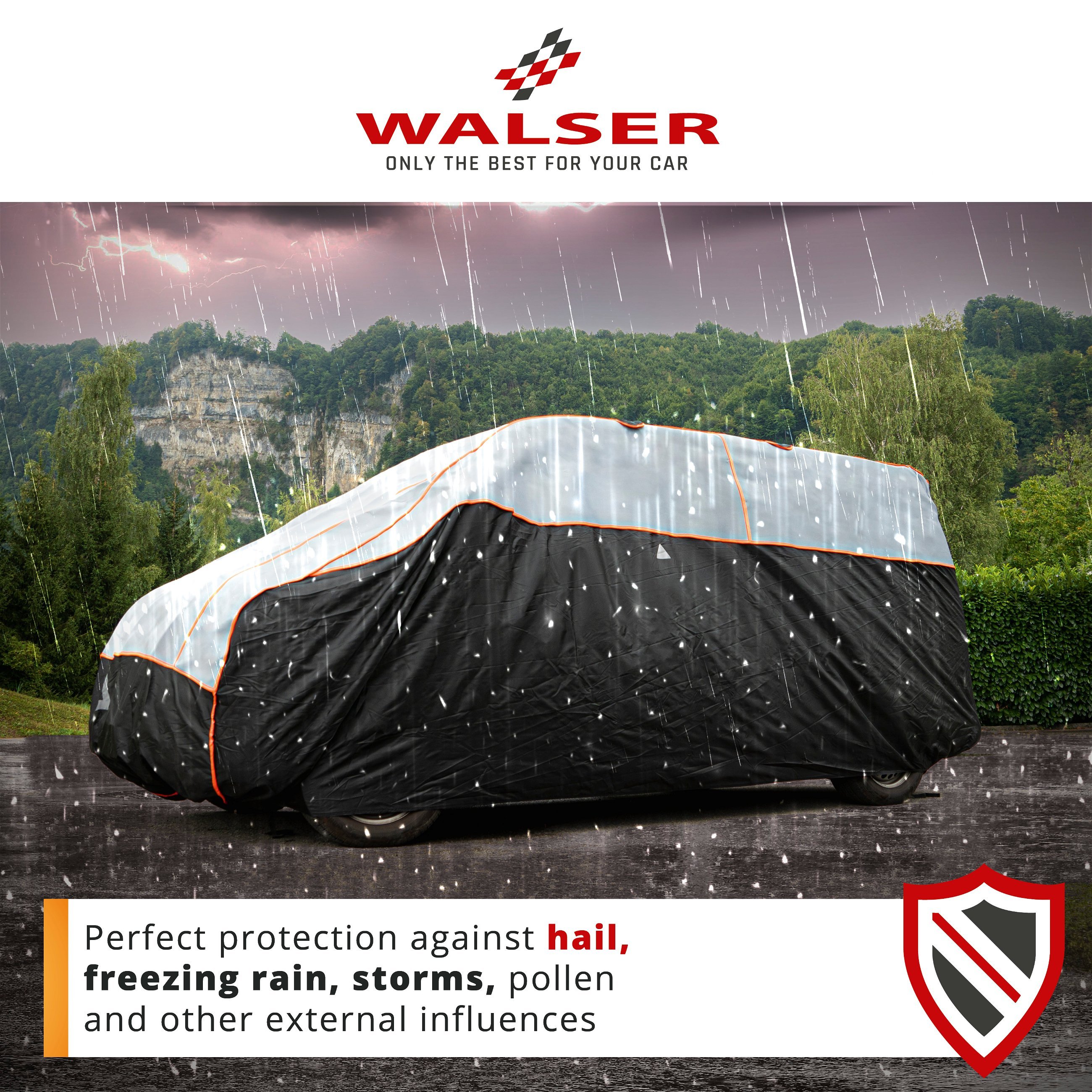Bus hail protection tarpaulin Perma Protect size XL