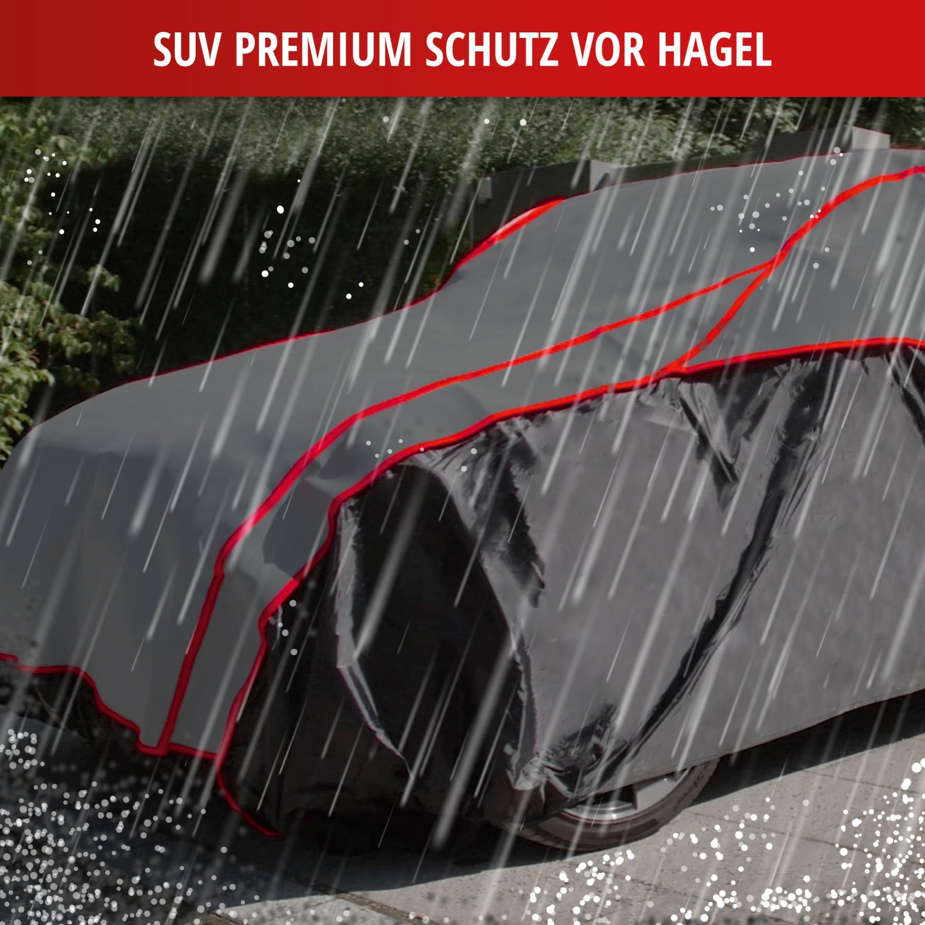 SUV Hagelschutzplane Premium Hybrid, Hagelschutzgarage Größe L