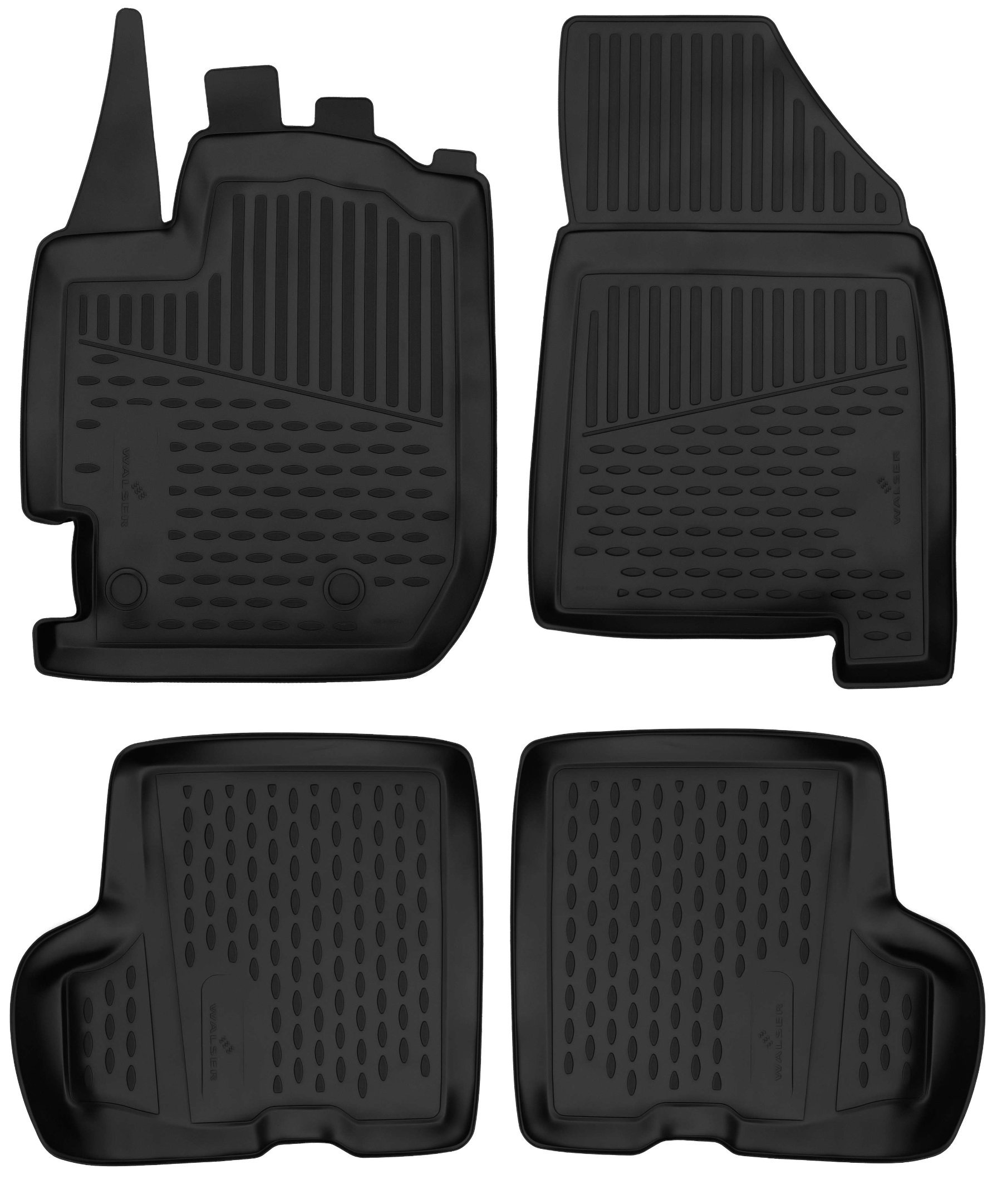 XTR Rubber Mats for Dacia Duster second generation 10/2017 - 2018