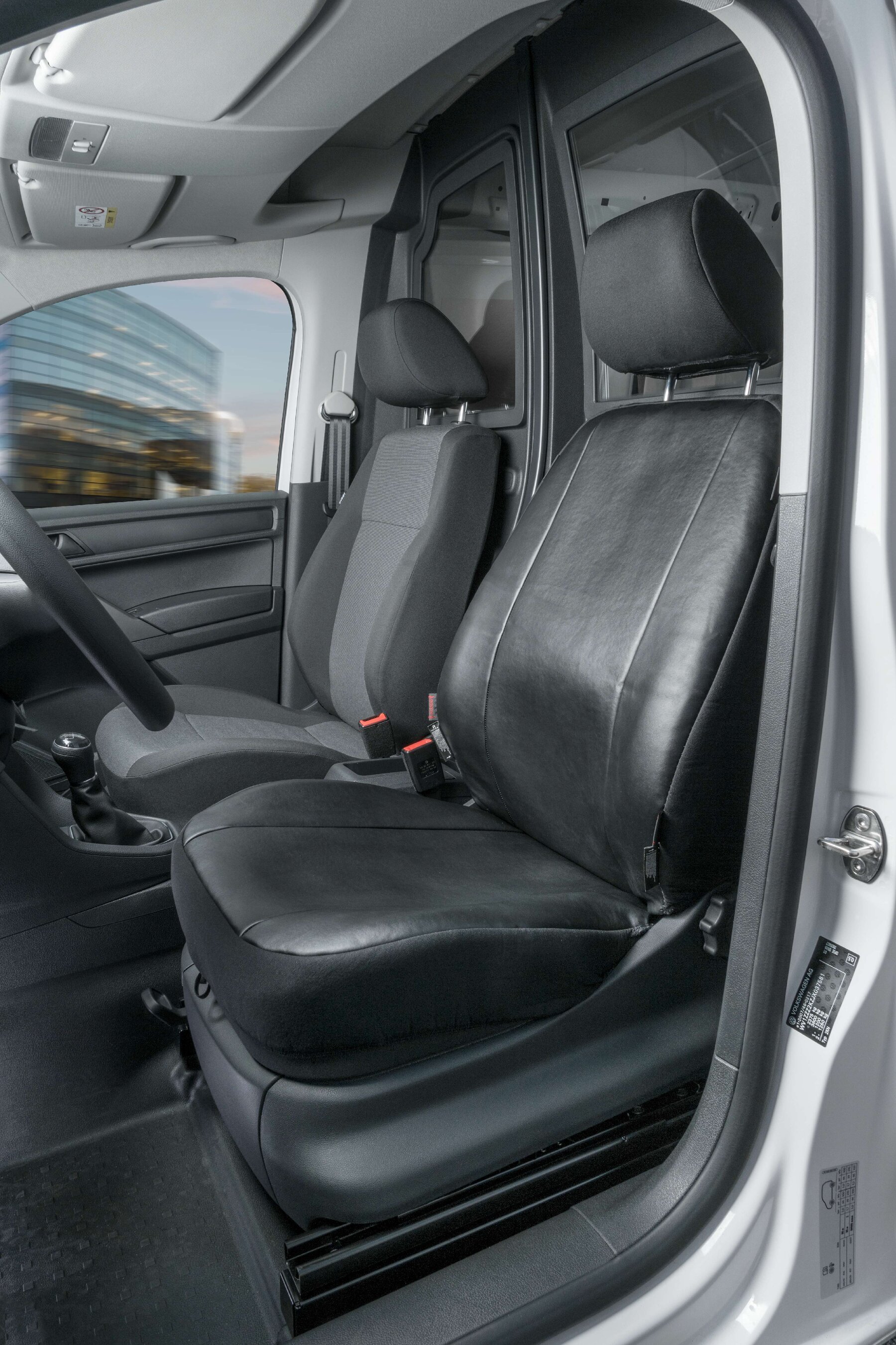 Volkswagen Caddy (2005-2015) Tailored Faux Leather Seat Covers