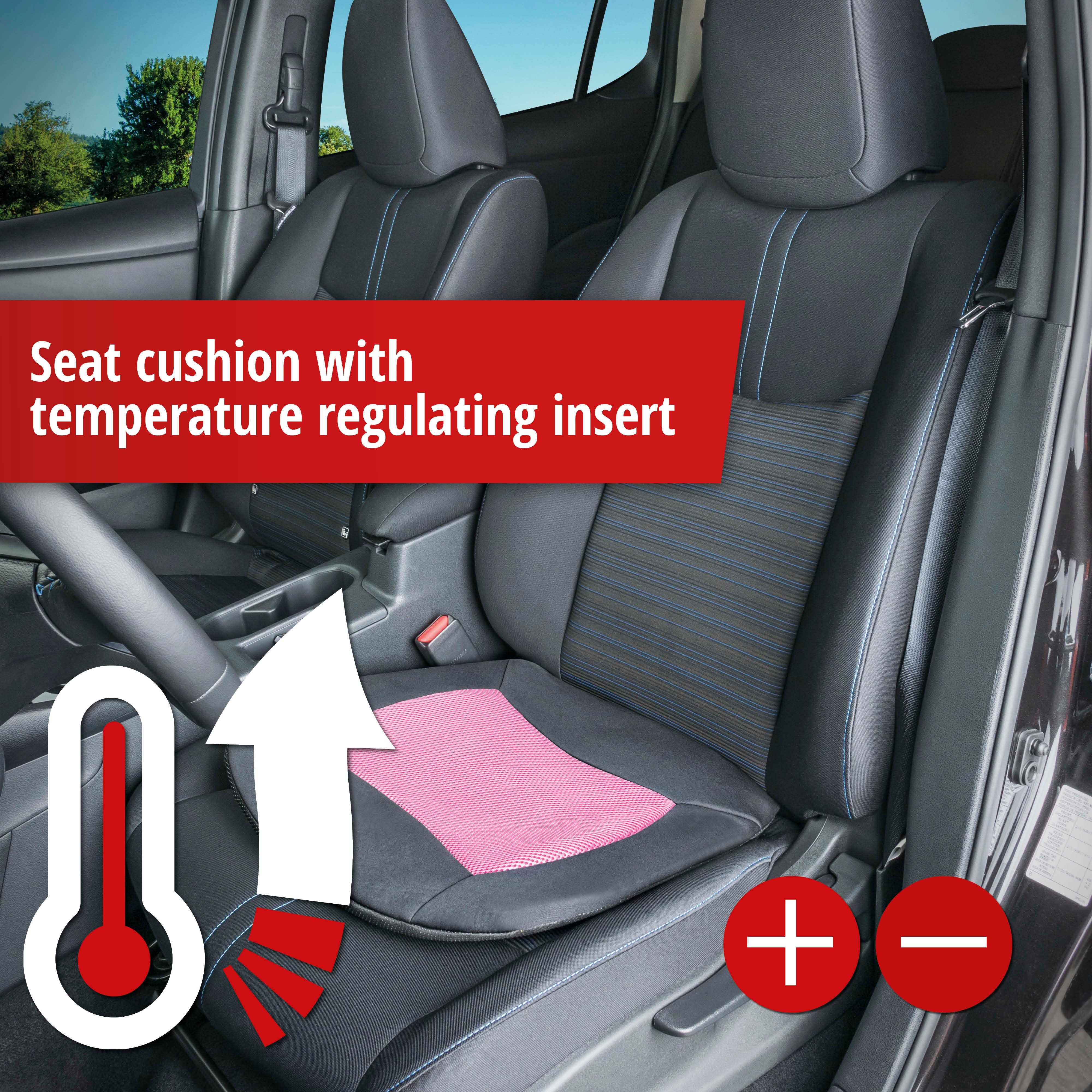Seat cushion Cool Touch black-pink