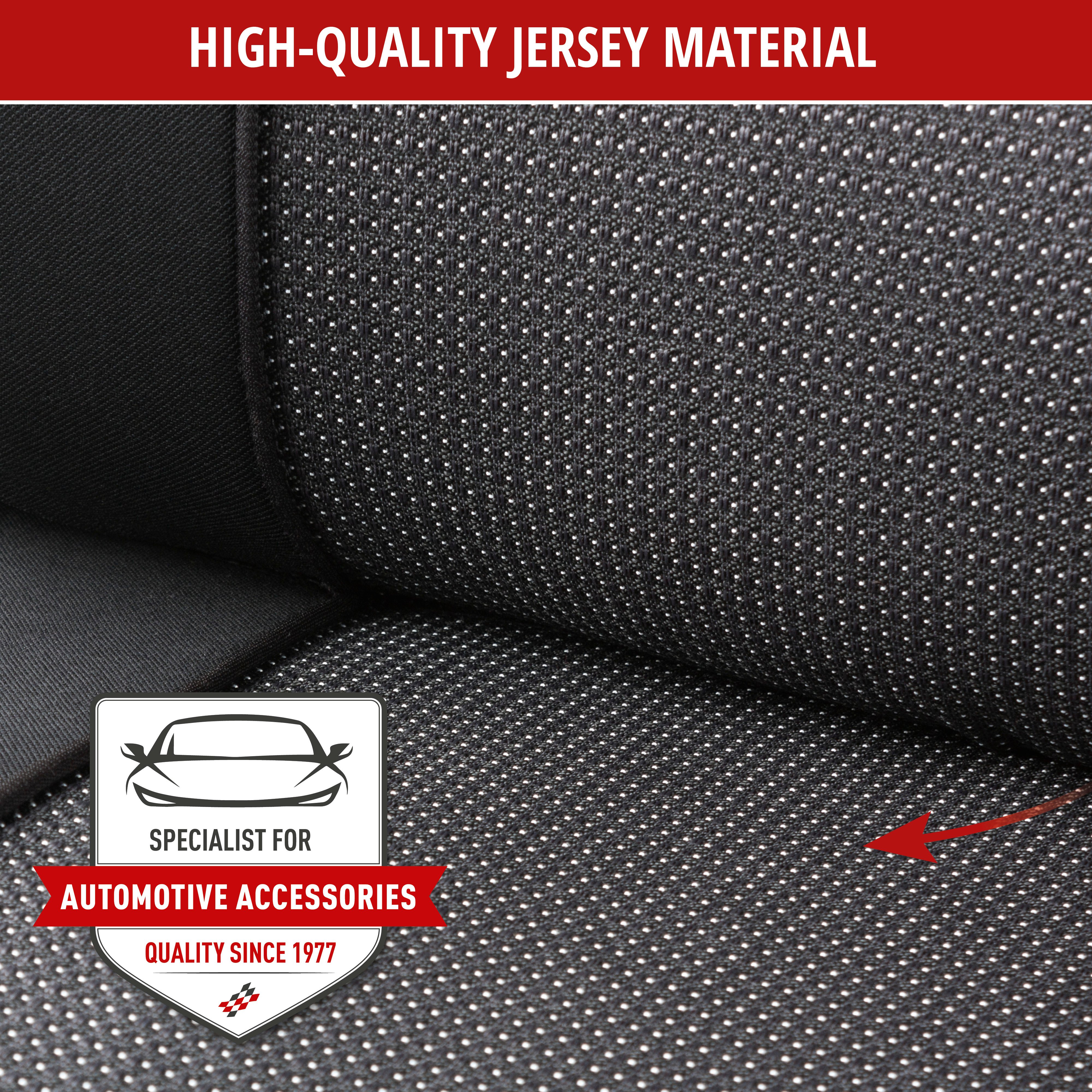 Car Seat covers Pineto grey for two front seats