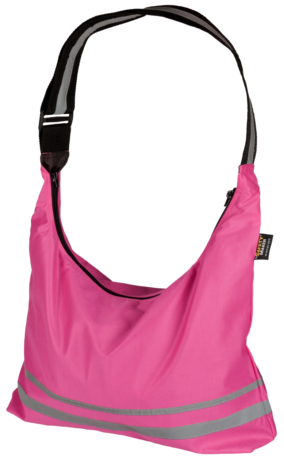 Sac de courses pliable rose