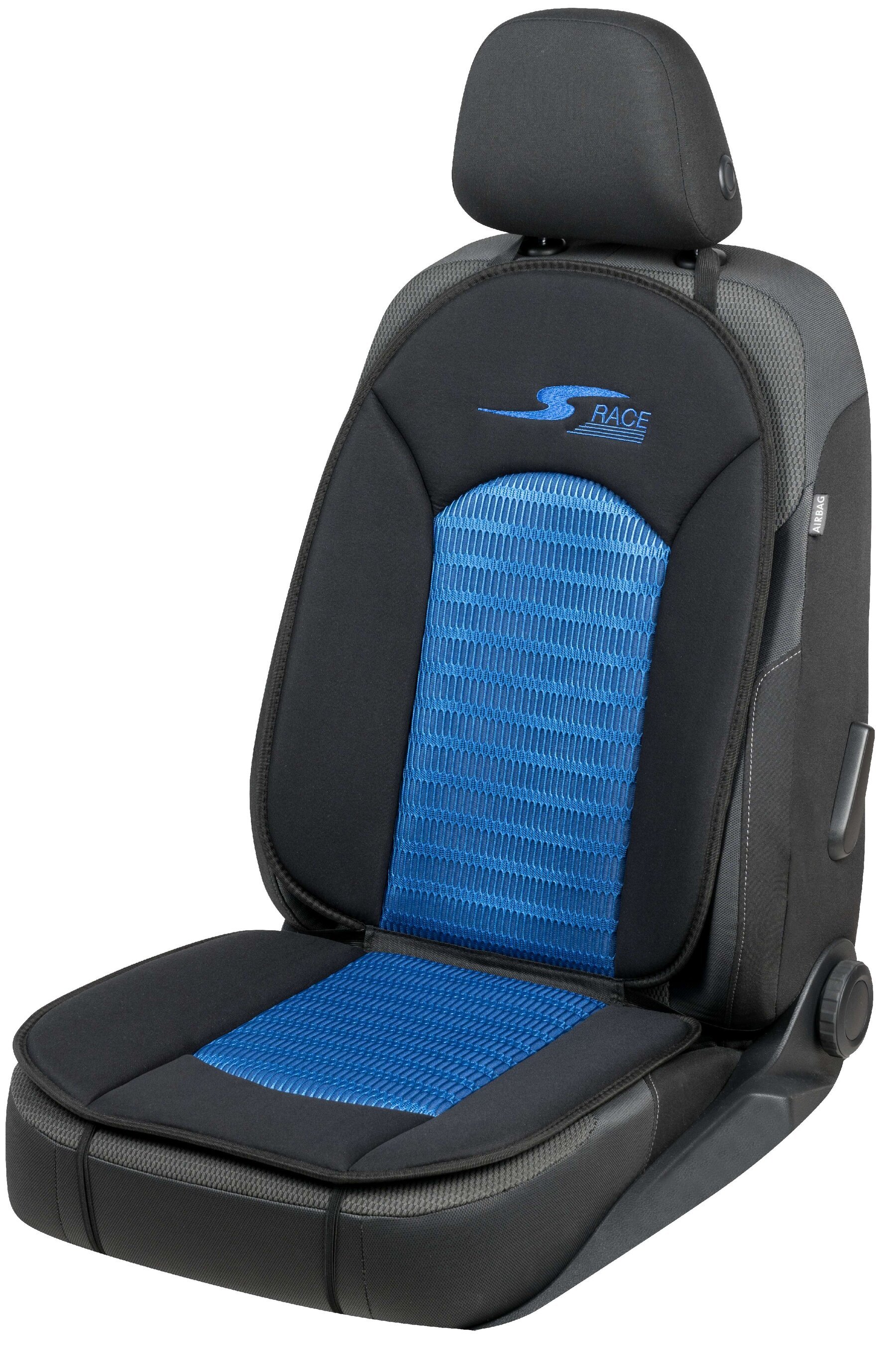 Car Seat cover S-Race blue
