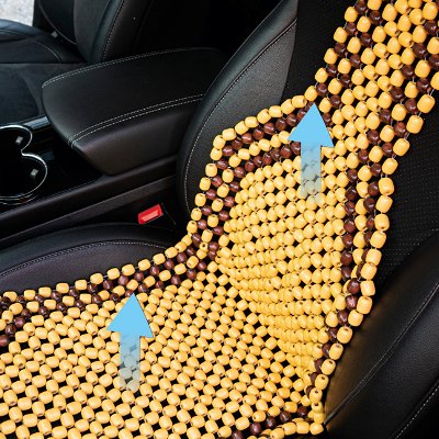 Big Ant Premium lamsvacht autostoelhoes, universele auto voorstoel stoelhoes van kunstbont, stoelhoezen in de winter, stoelbeschermer lamsvacht, beschermhoes van bont - Beige (1 stuk