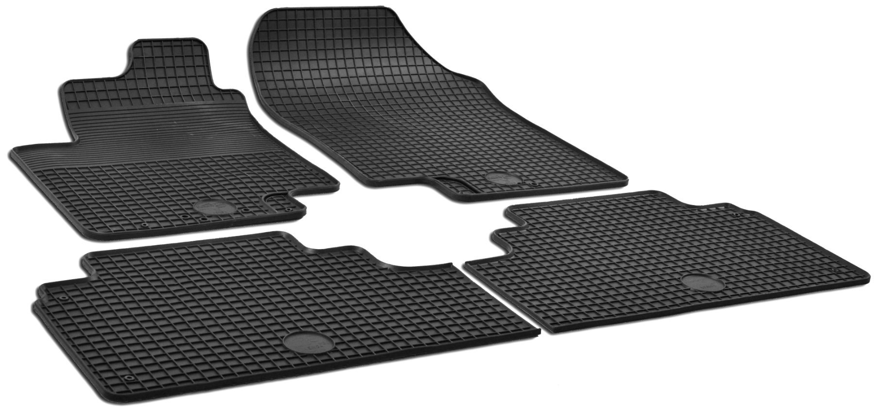 DirtGuard rubberen voetmatten geschikt voor Hyundai ix20 11/2010-Vandaag, Kia Venga (YN) 02/2010-Vandaag