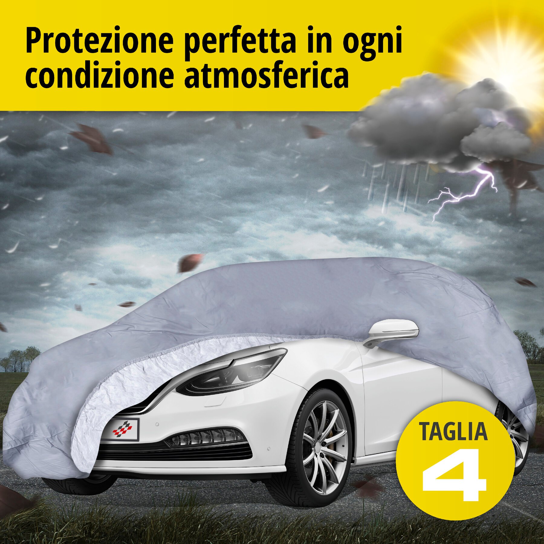 Telone protettivo All Weather Premium size 4 grigio