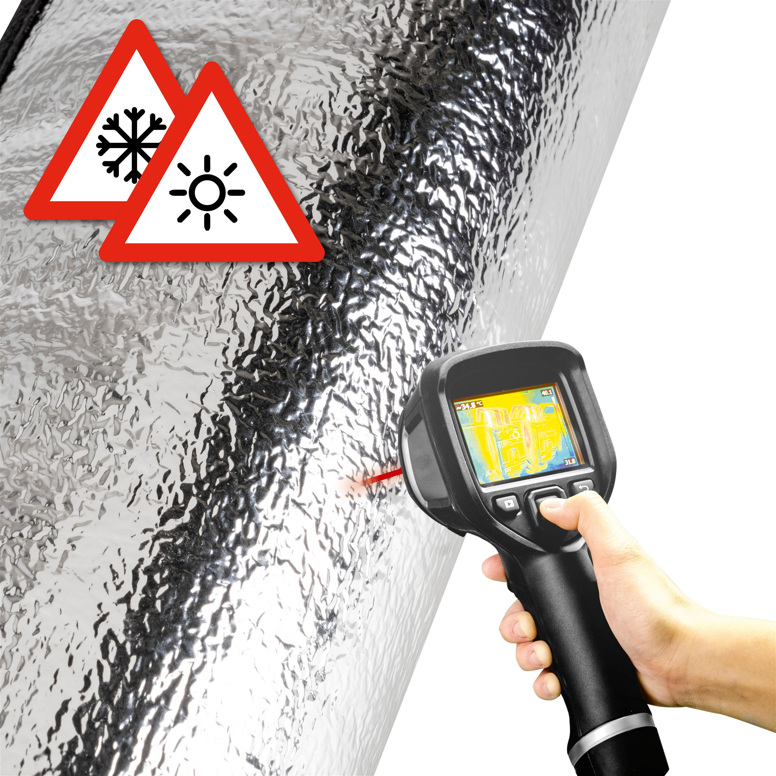 Ice foil for windows 230x110 cm