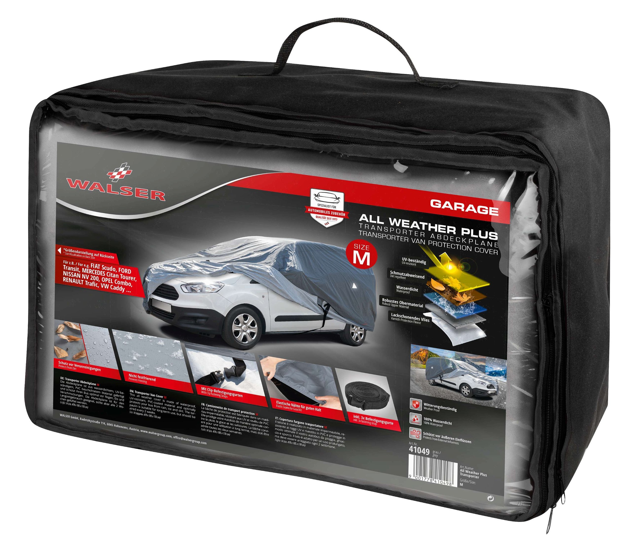 Car cover All Weather Plus, Van cover size M